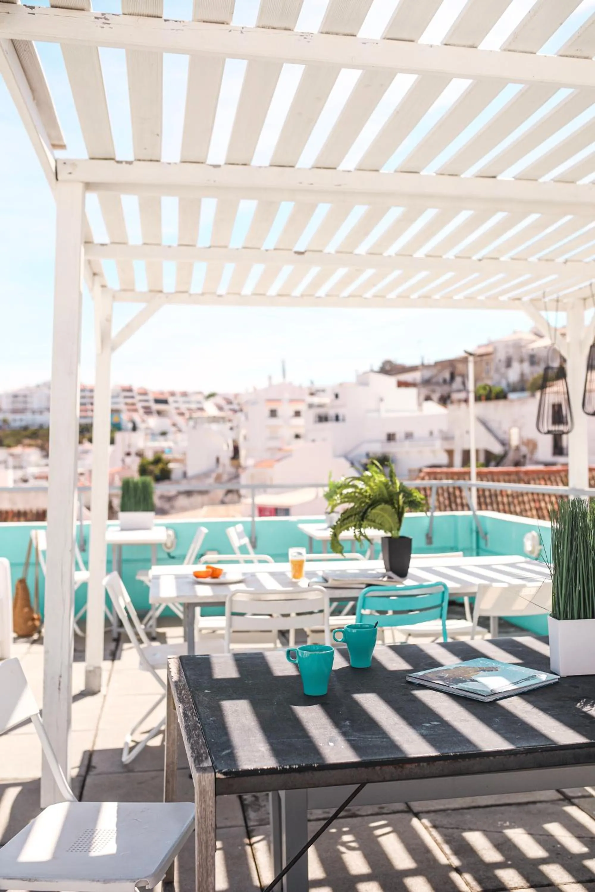 Patio in Peneco Albufeira GuestHouse
