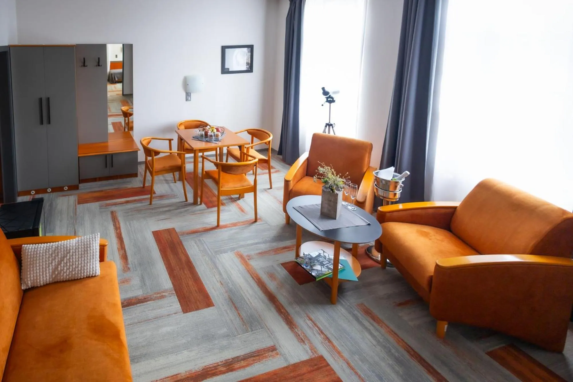 Living room in 4 Évszak Hegyihotel