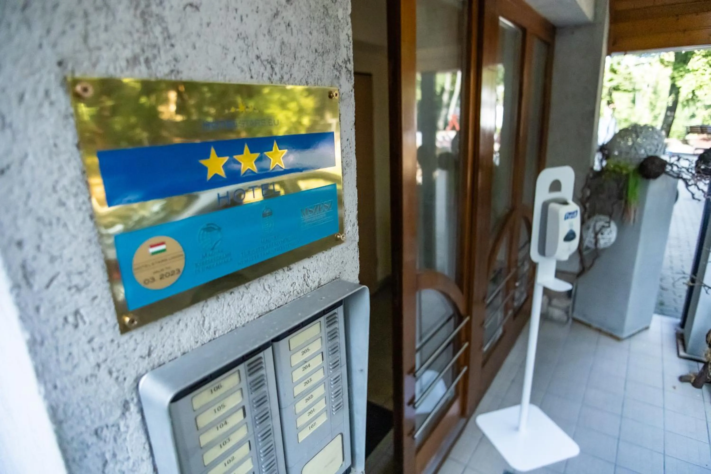 Property building in 4 Évszak Hegyihotel