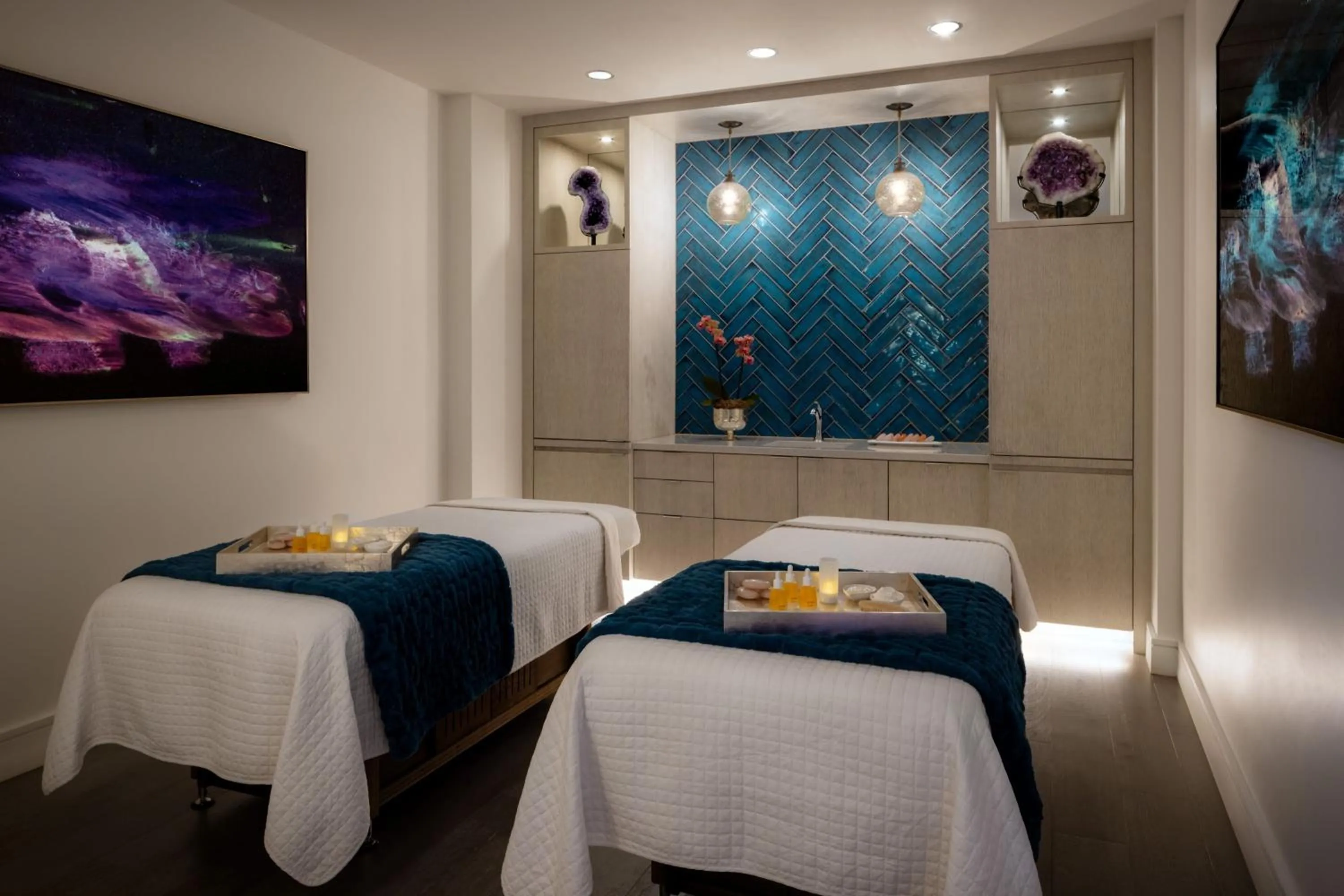 Spa and wellness centre/facilities, Bed in JW Marriott Savannah Plant Riverside District