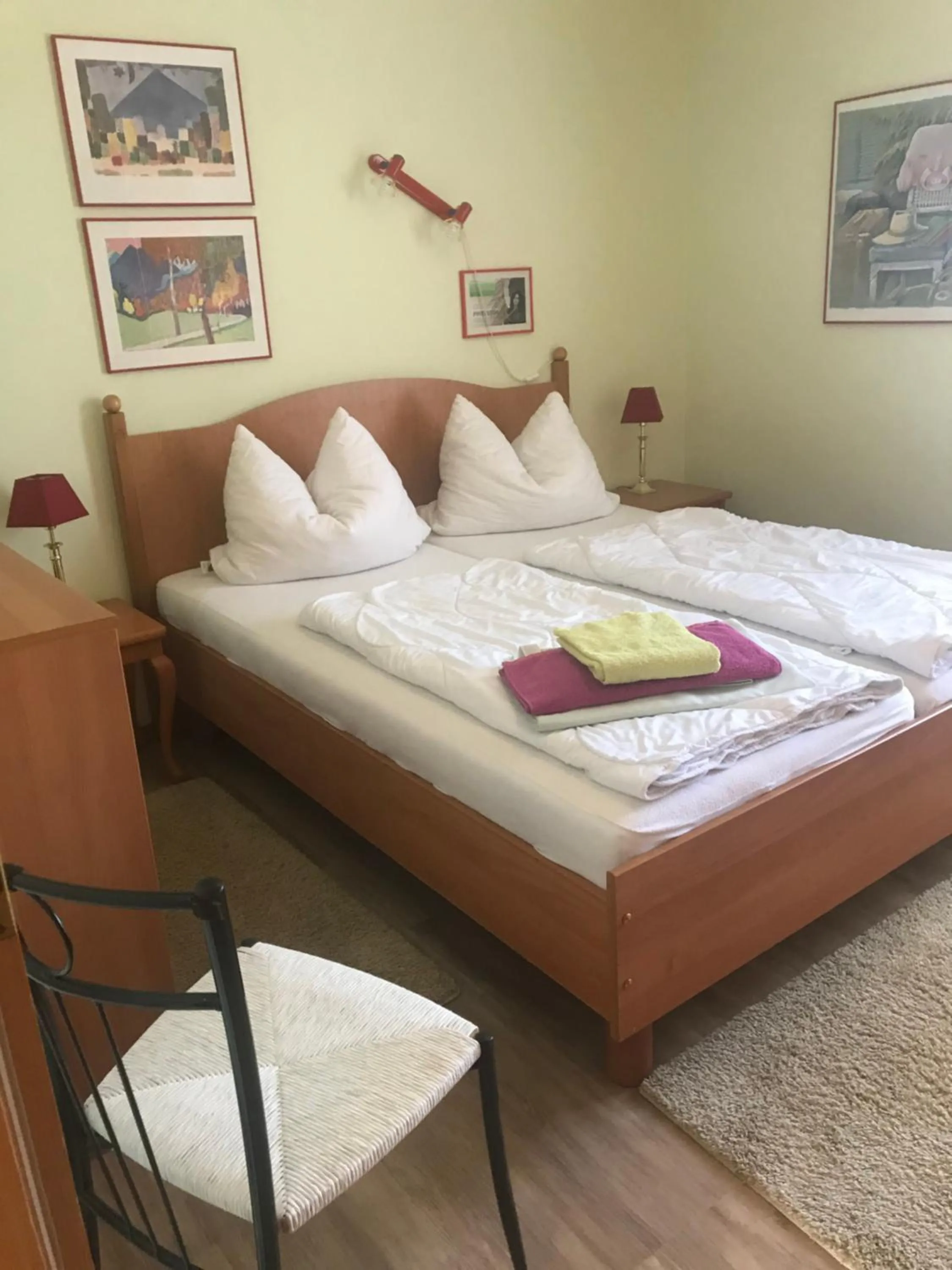 Bed in Ferienresidenz Am weißen Regen