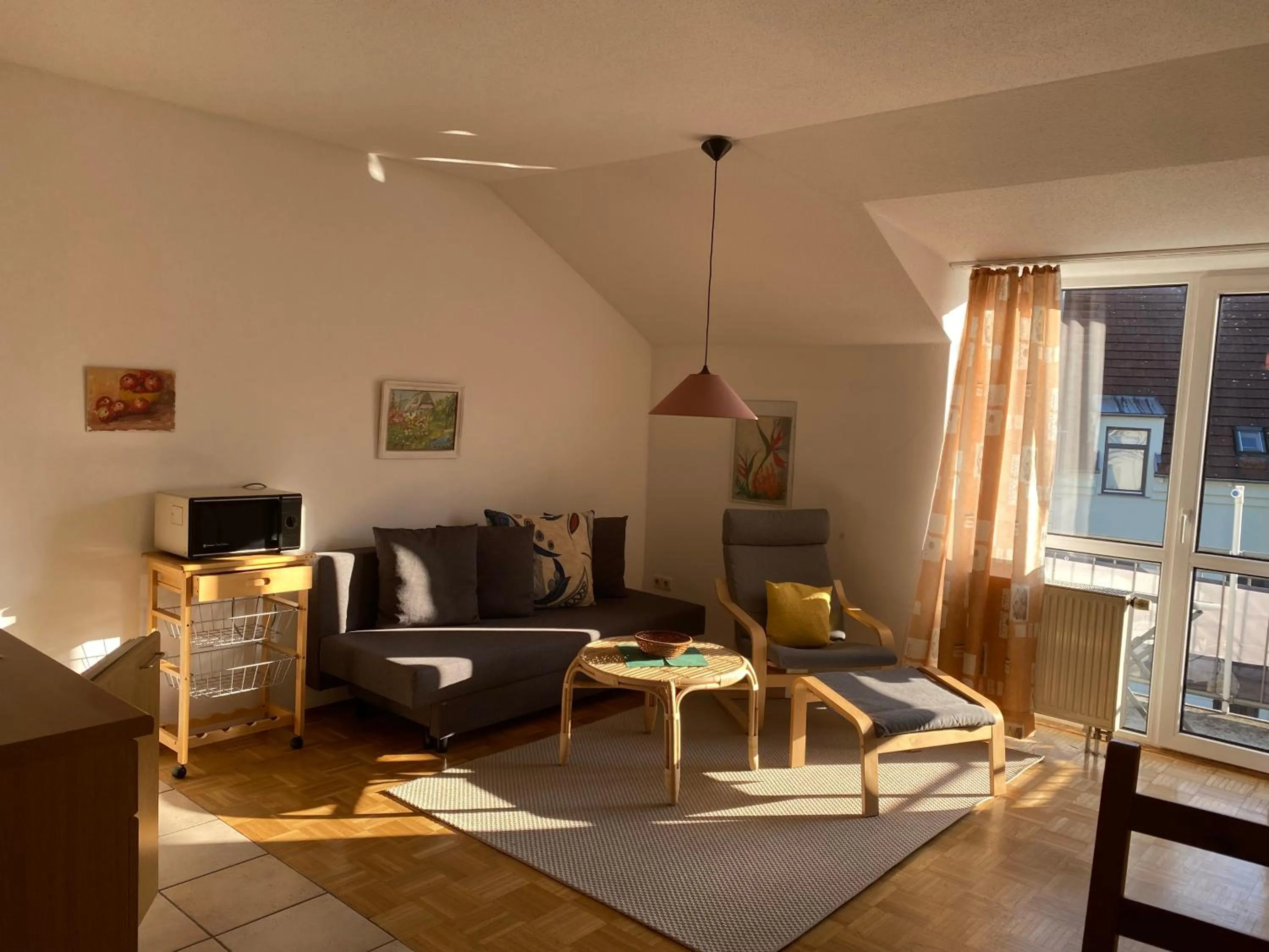 Living room in Ferienresidenz Am weißen Regen