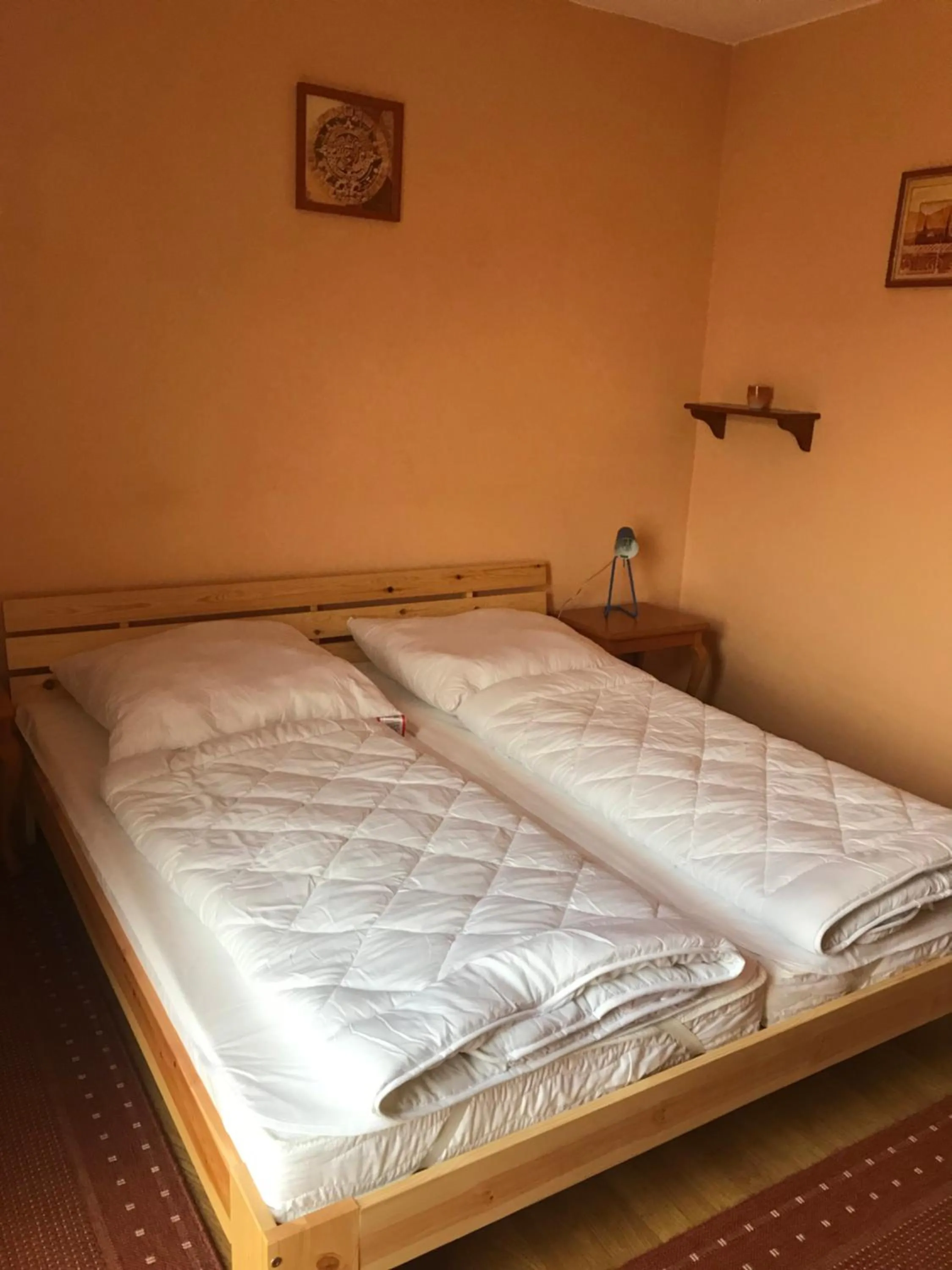 Bed in Ferienresidenz Am weißen Regen