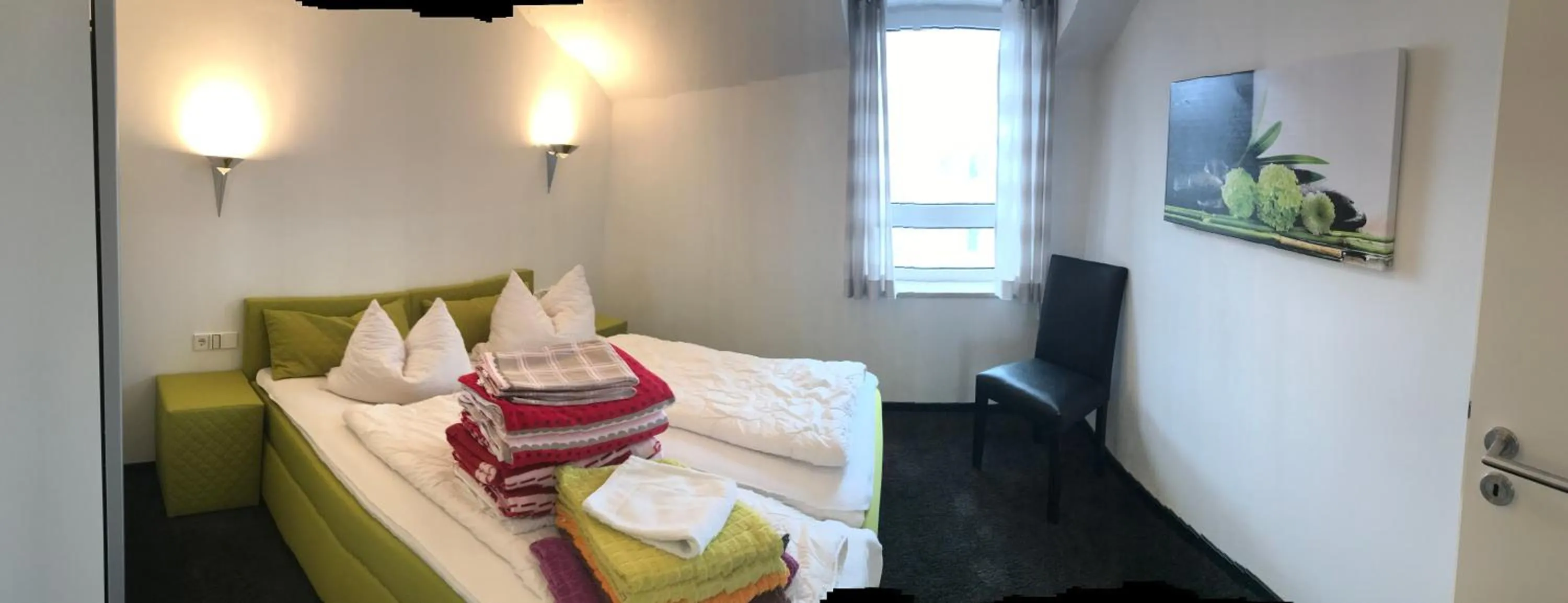 Bed in Ferienresidenz Am weißen Regen