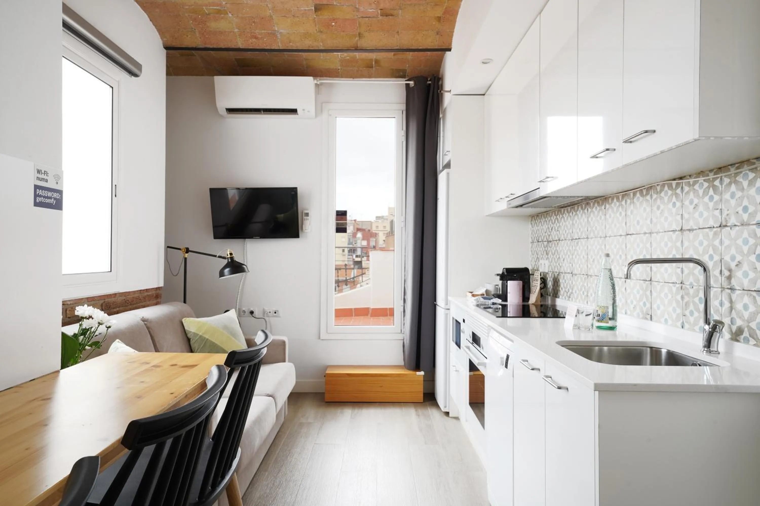 Living room in Ola Living Camp Nou