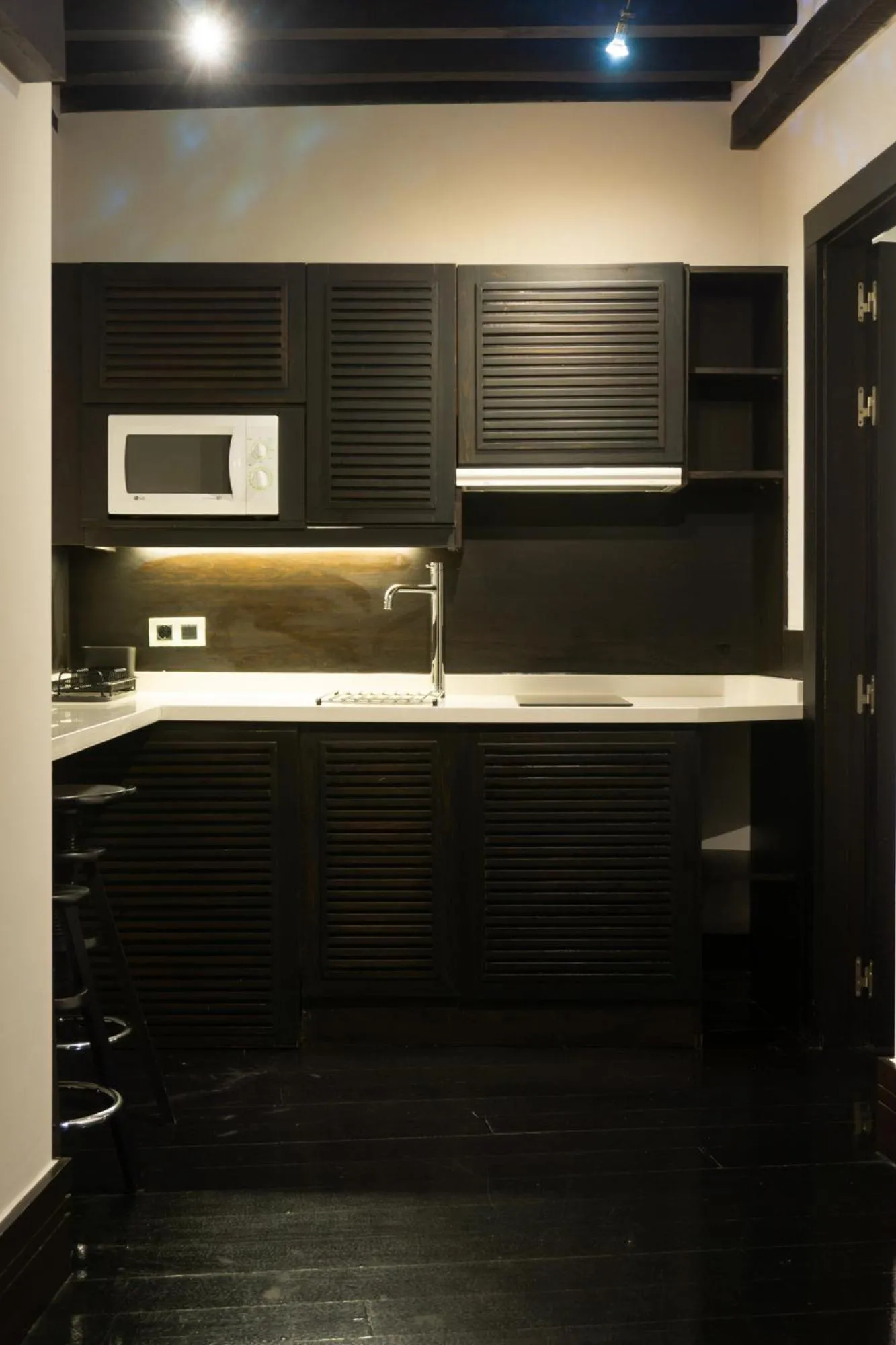Kitchen or kitchenette in La Plaza