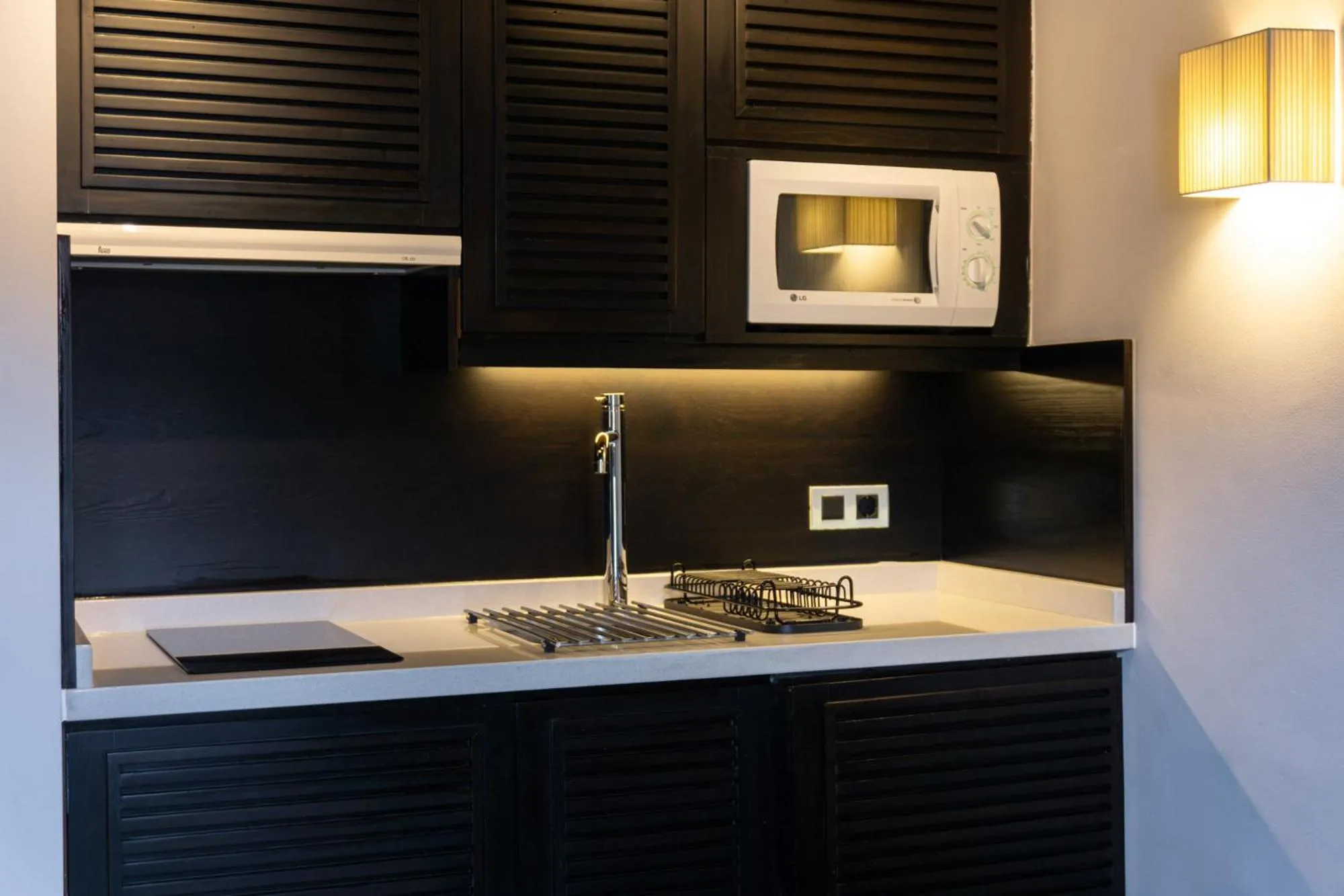 Kitchen or kitchenette in La Plaza