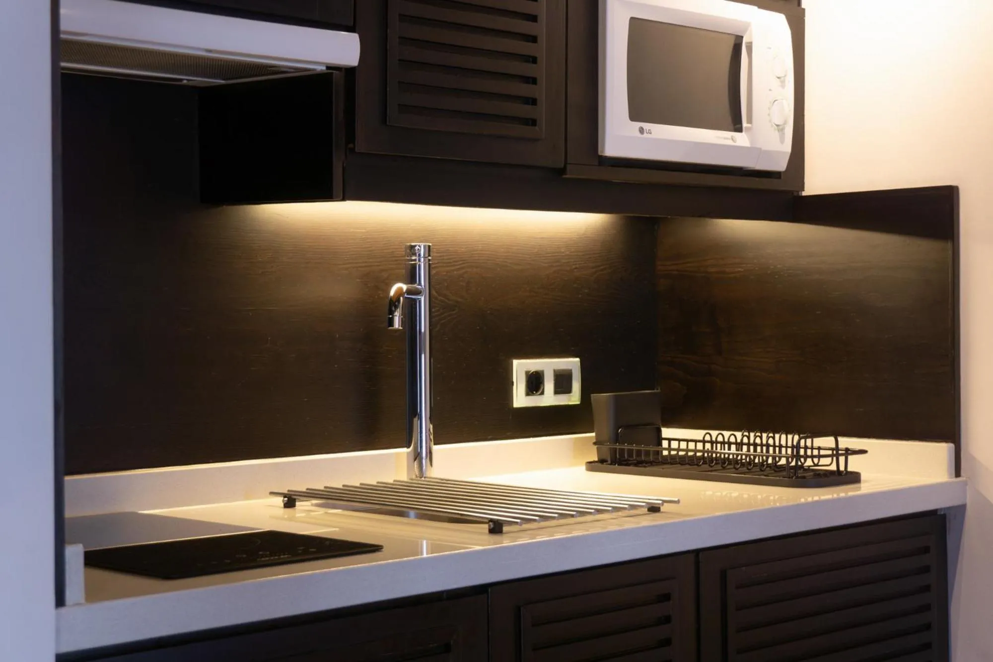 Kitchen or kitchenette in La Plaza