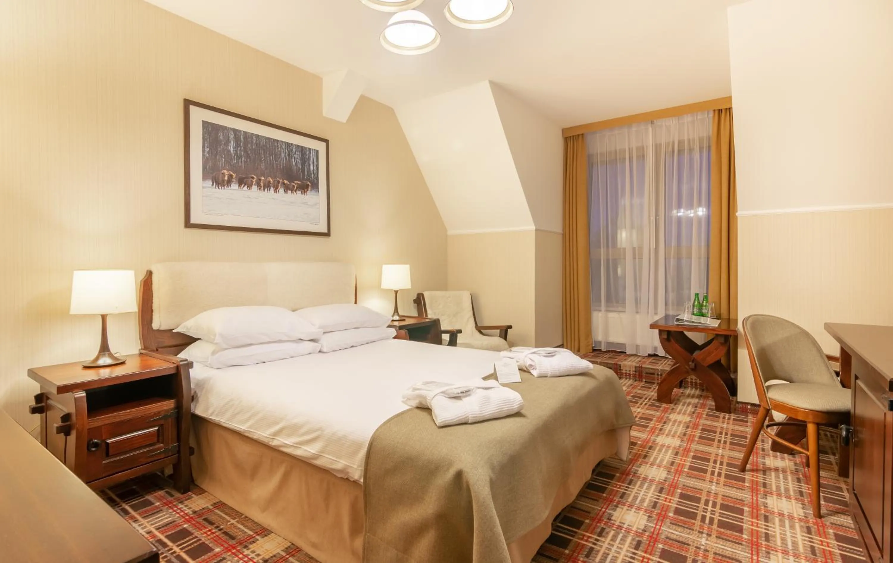 Photo of the whole room, Bed in Hotel Arłamów