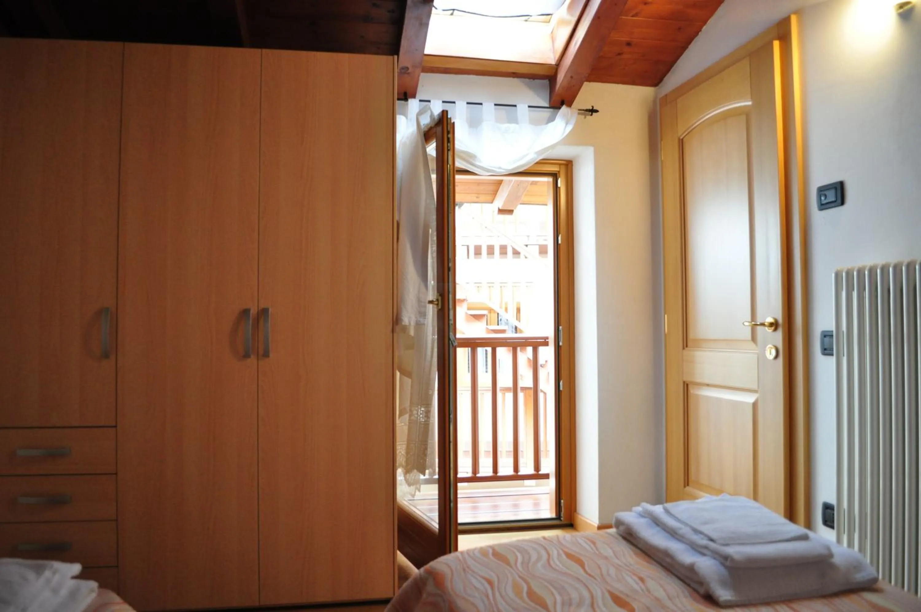 Balcony/Terrace, Bed in Ai Vellutai