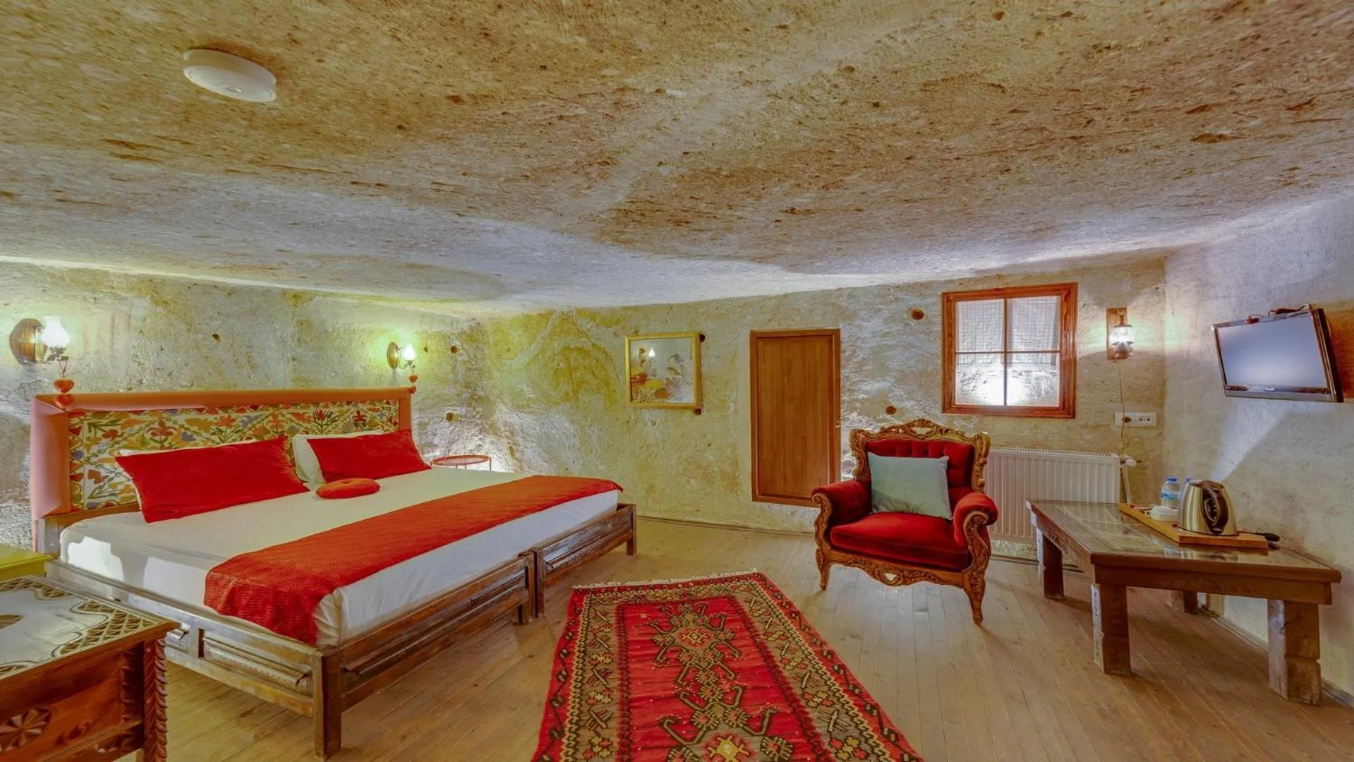 Bed in Cappadocia Abras Cave Hotel