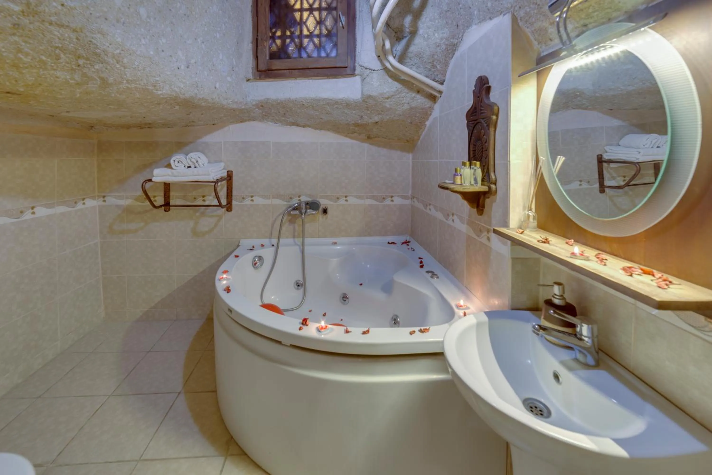 Bathroom in Cappadocia Abras Cave Hotel