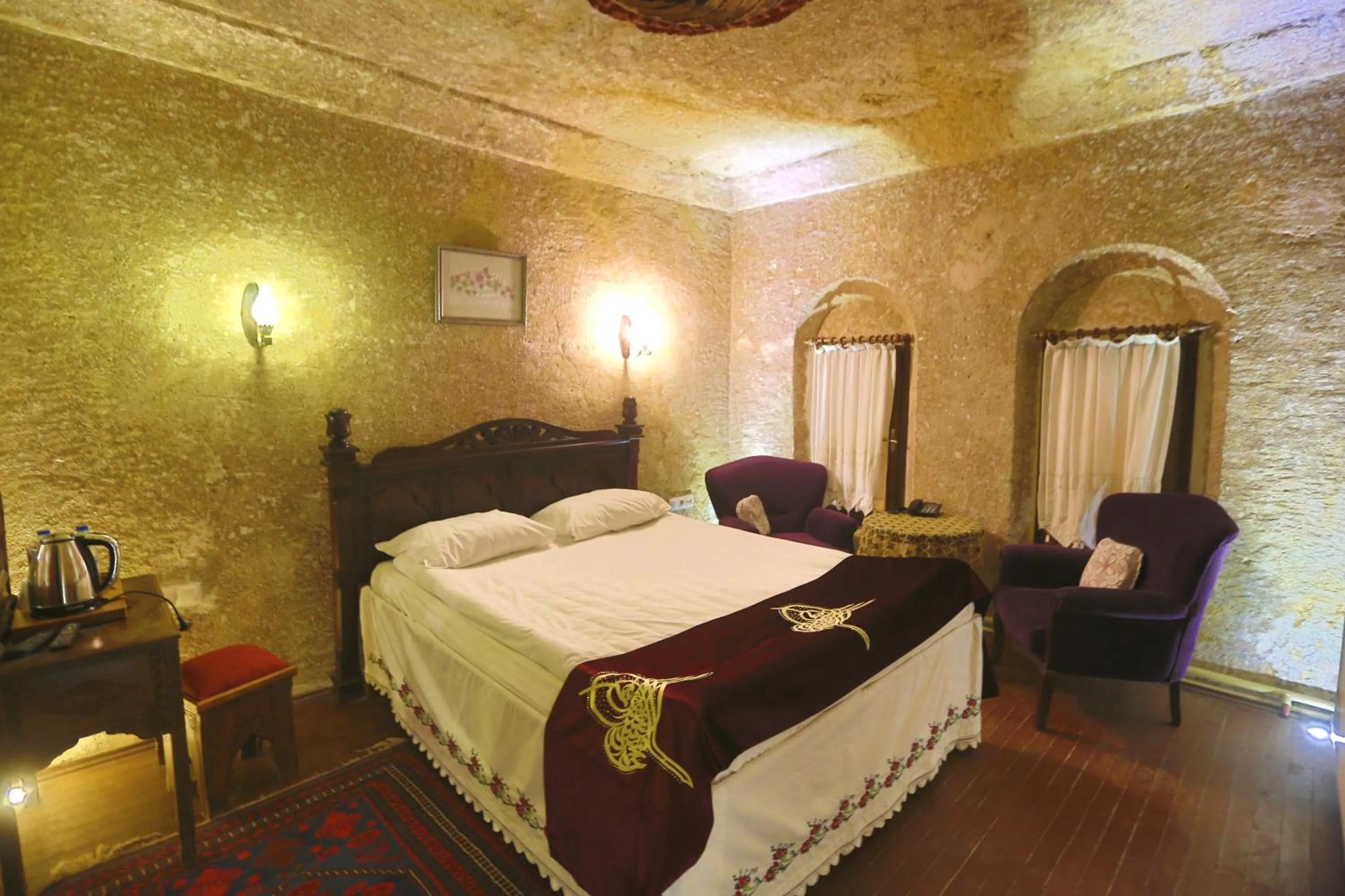 Bed in Cappadocia Abras Cave Hotel