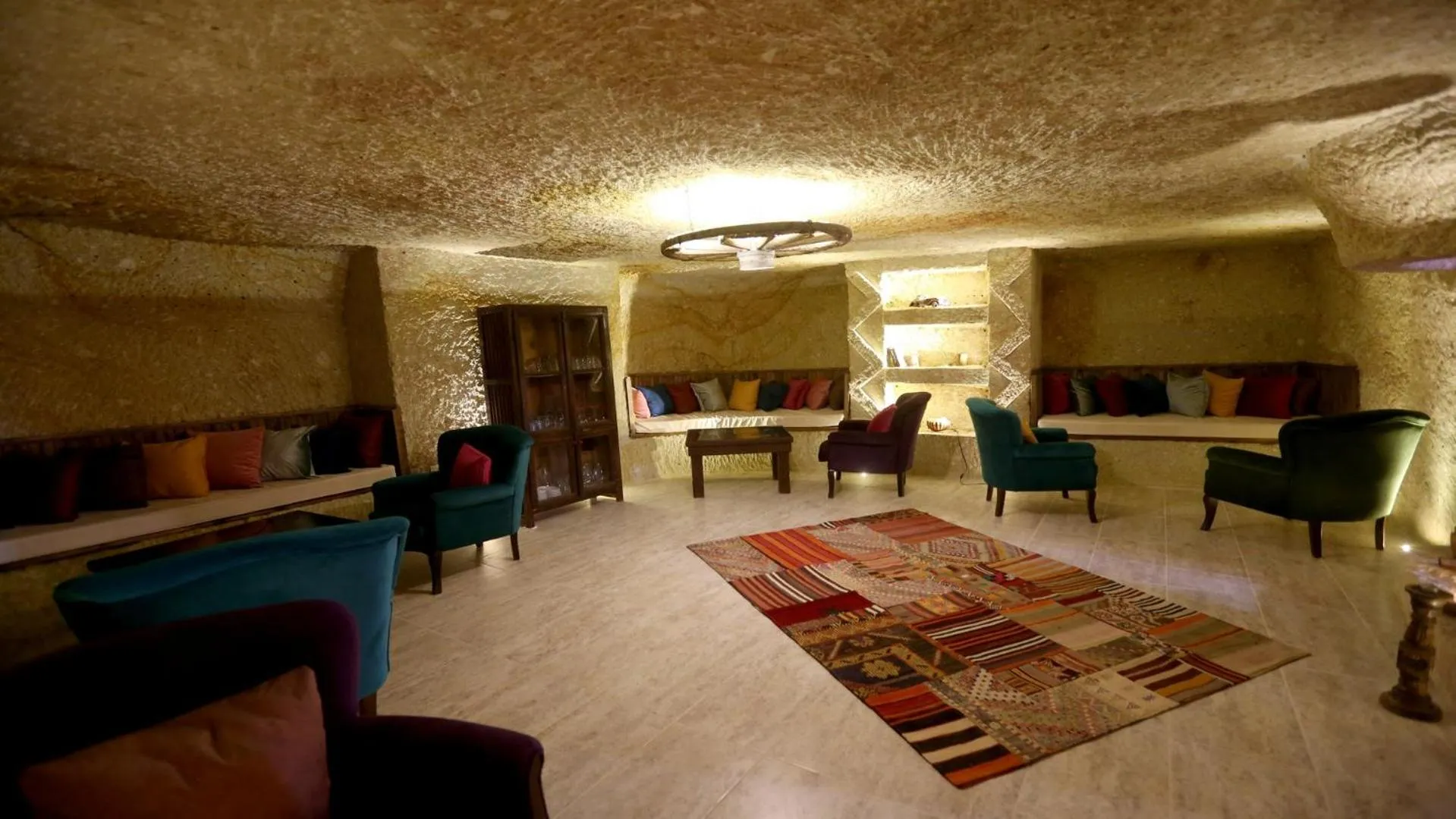Lounge or bar in Cappadocia Abras Cave Hotel
