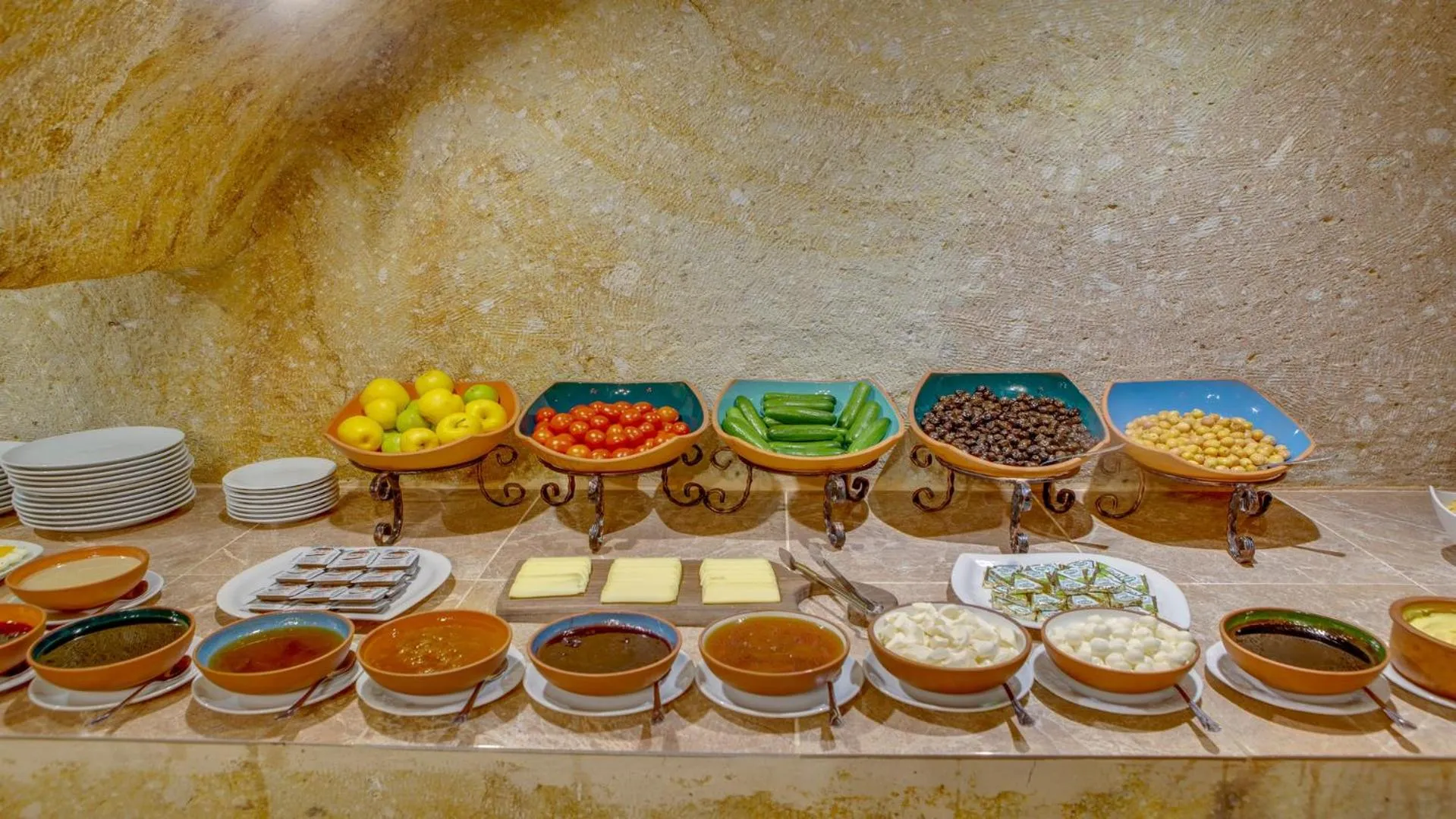 Food and drinks in Cappadocia Abras Cave Hotel