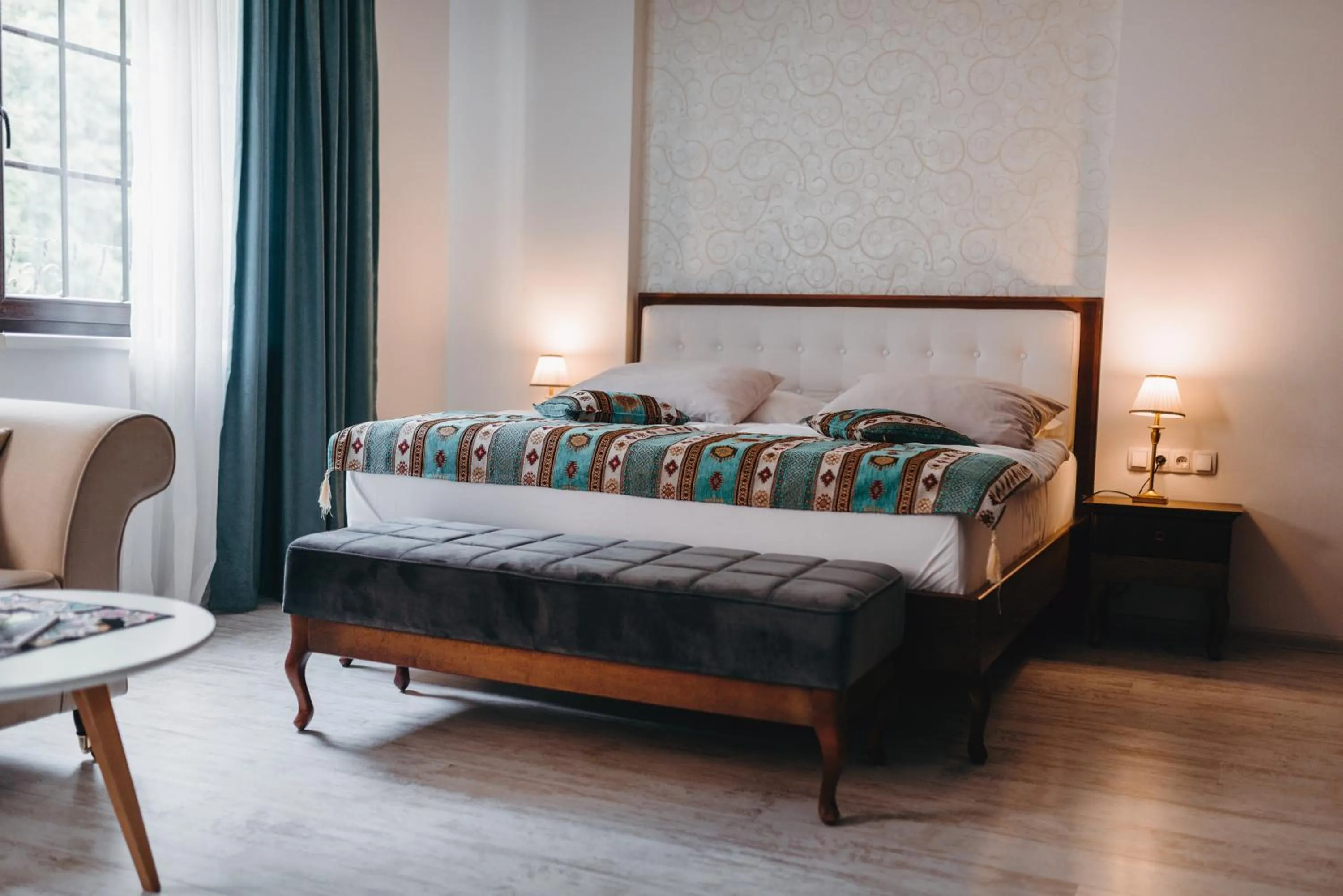 Bed in Hotel Kostelski Buk