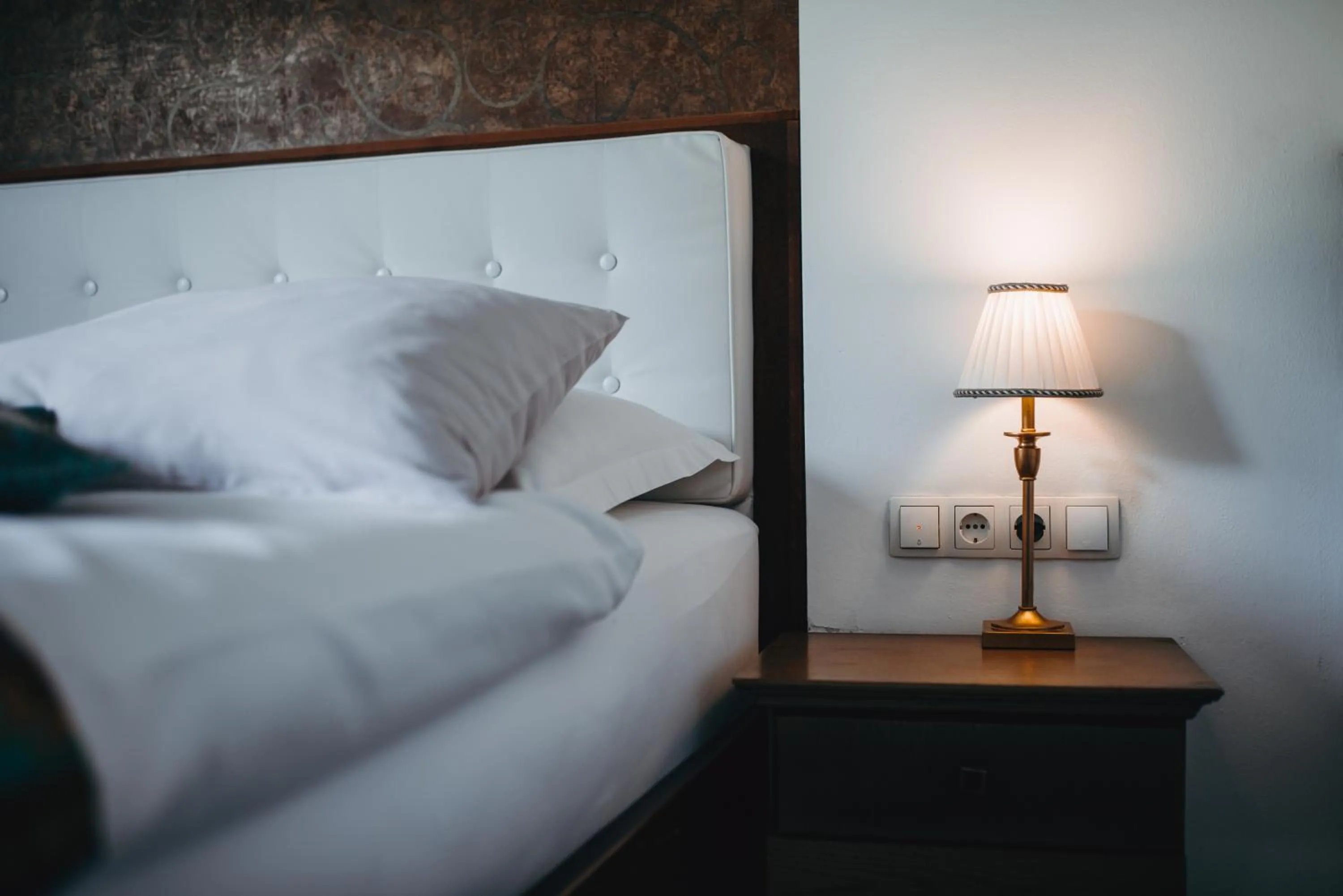 Bed in Hotel Kostelski Buk