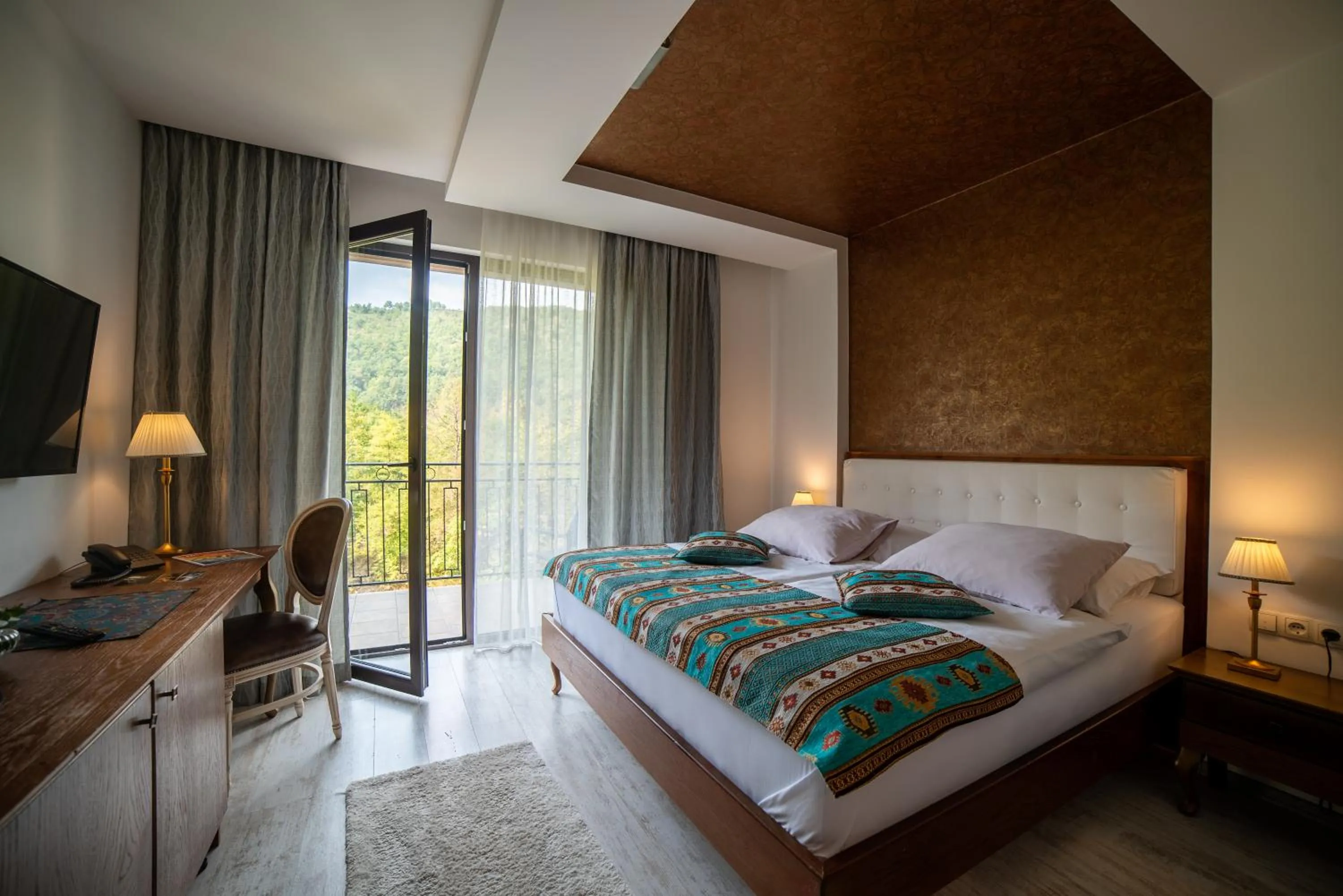 Bed in Hotel Kostelski Buk