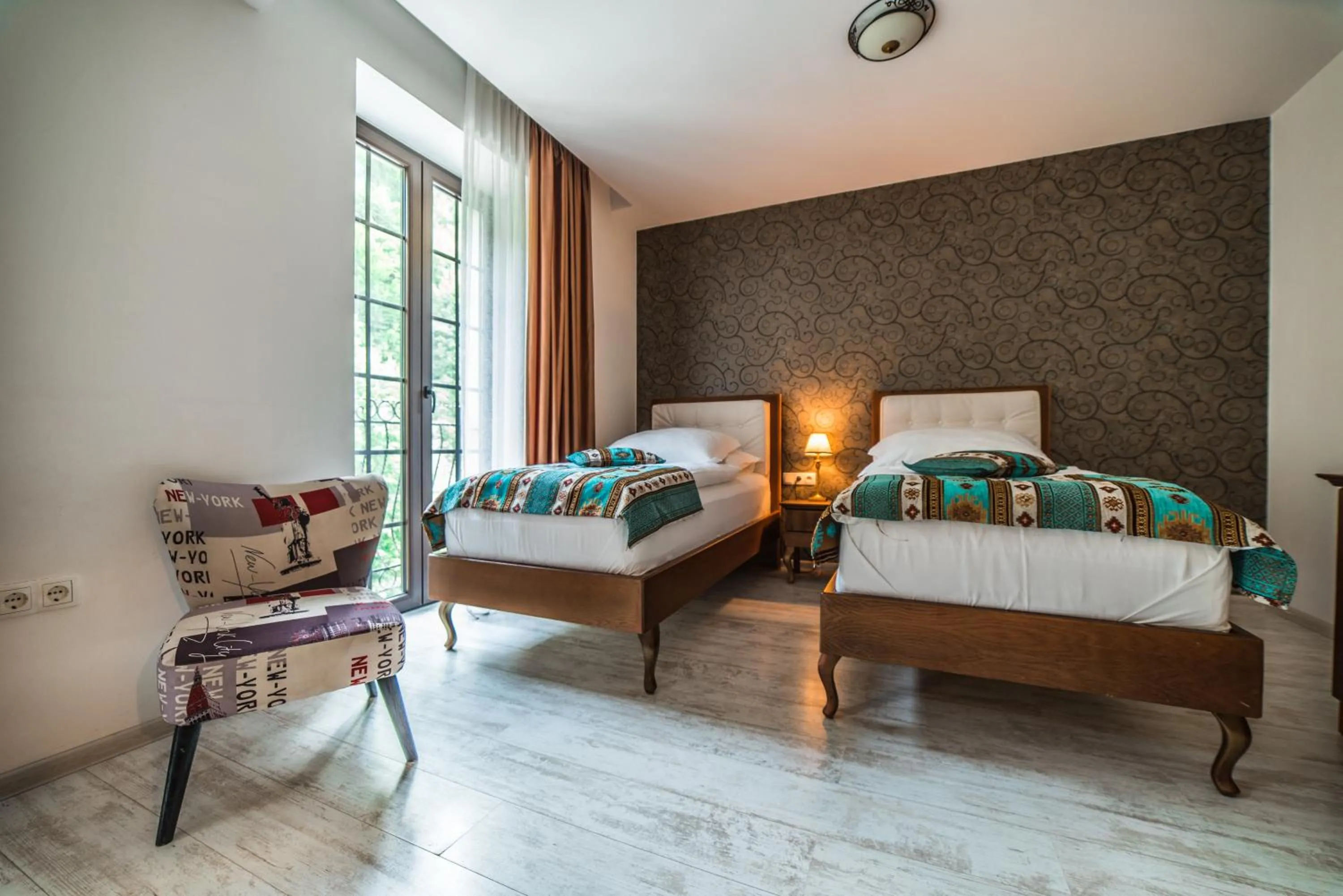 Bed in Hotel Kostelski Buk