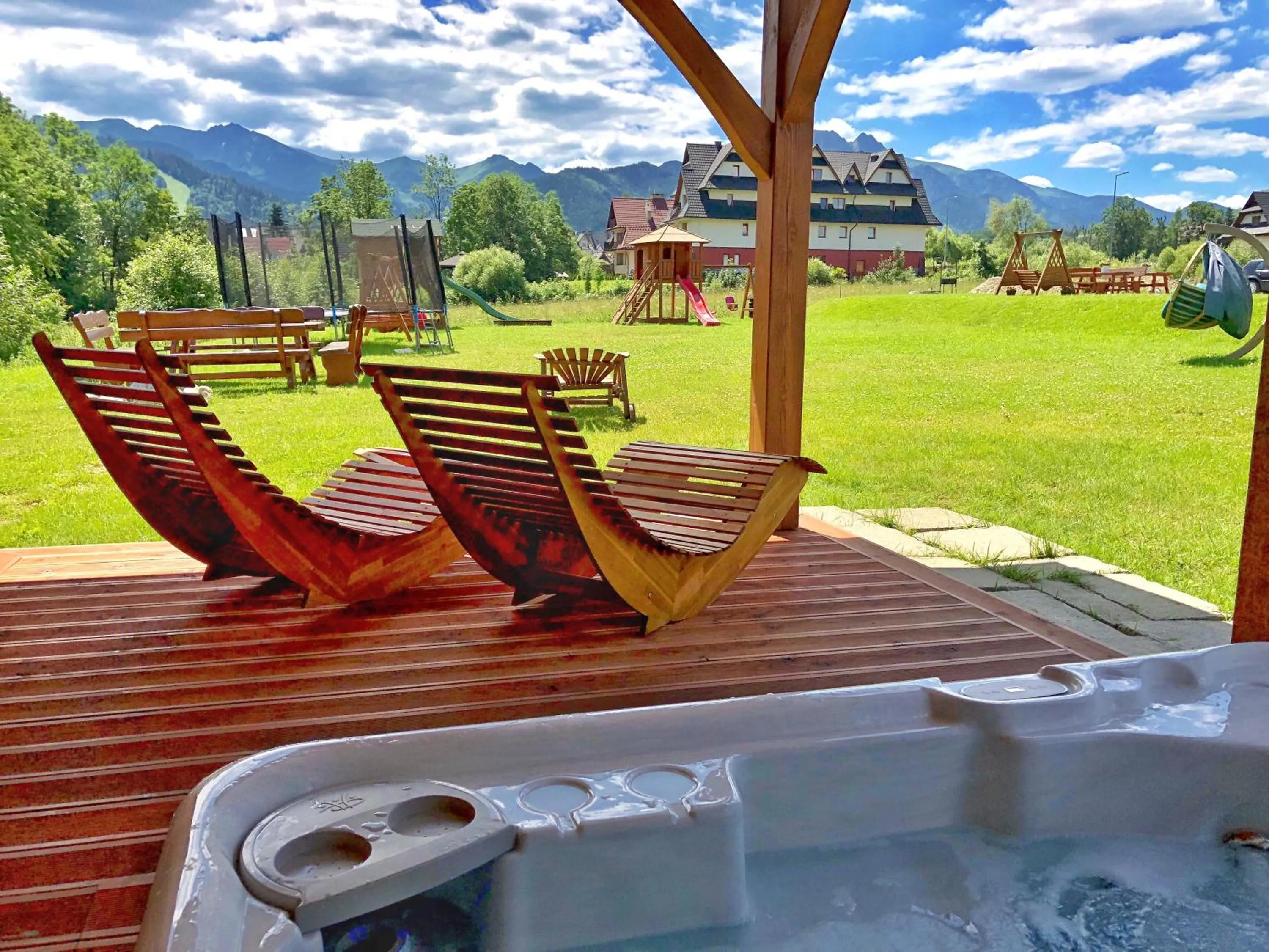 Garden in Willa Swoboda Garden Spa