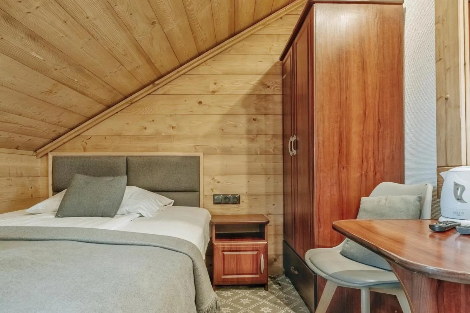 Bed in Willa Swoboda Garden Spa