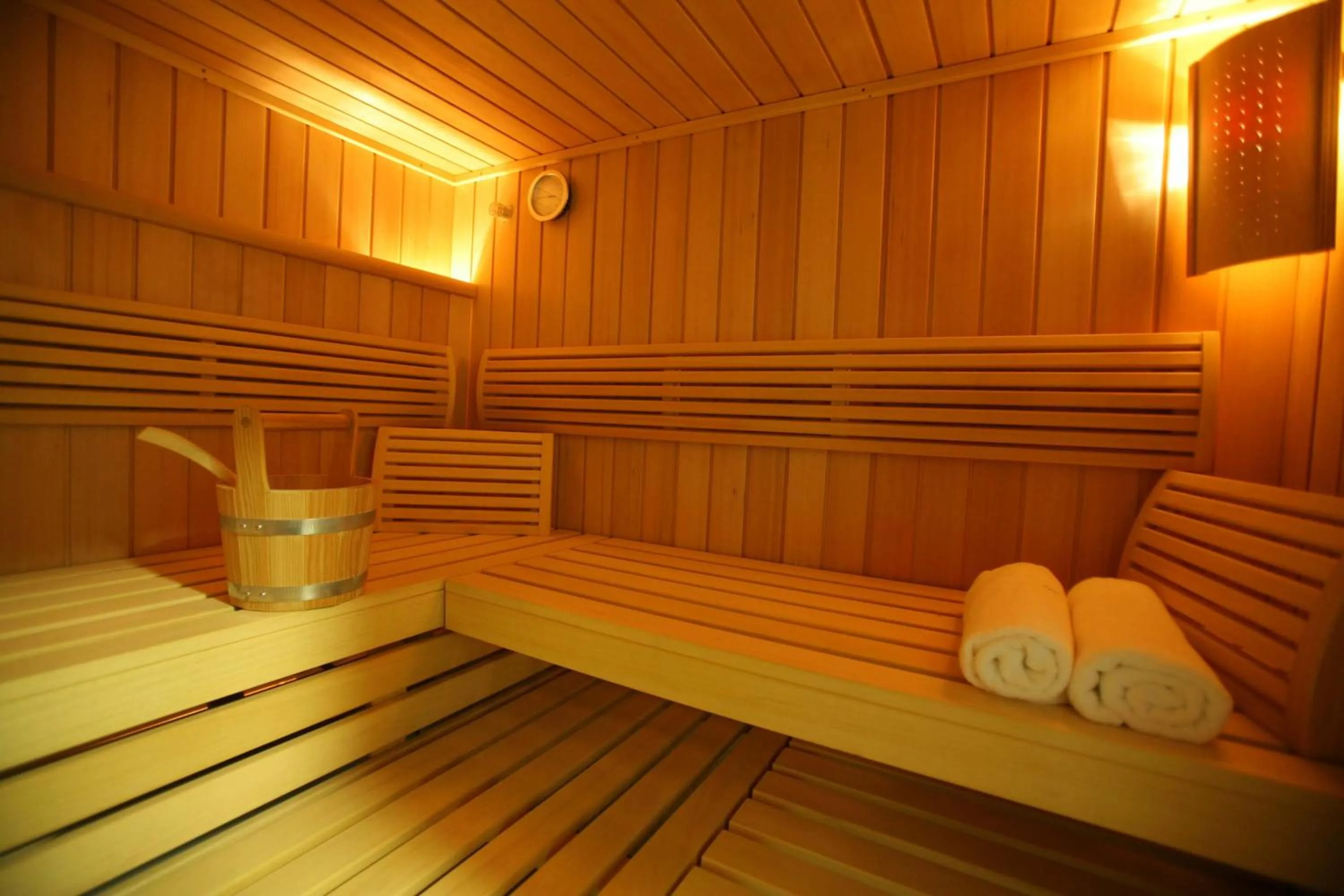 Sauna in Willa Swoboda Garden Spa