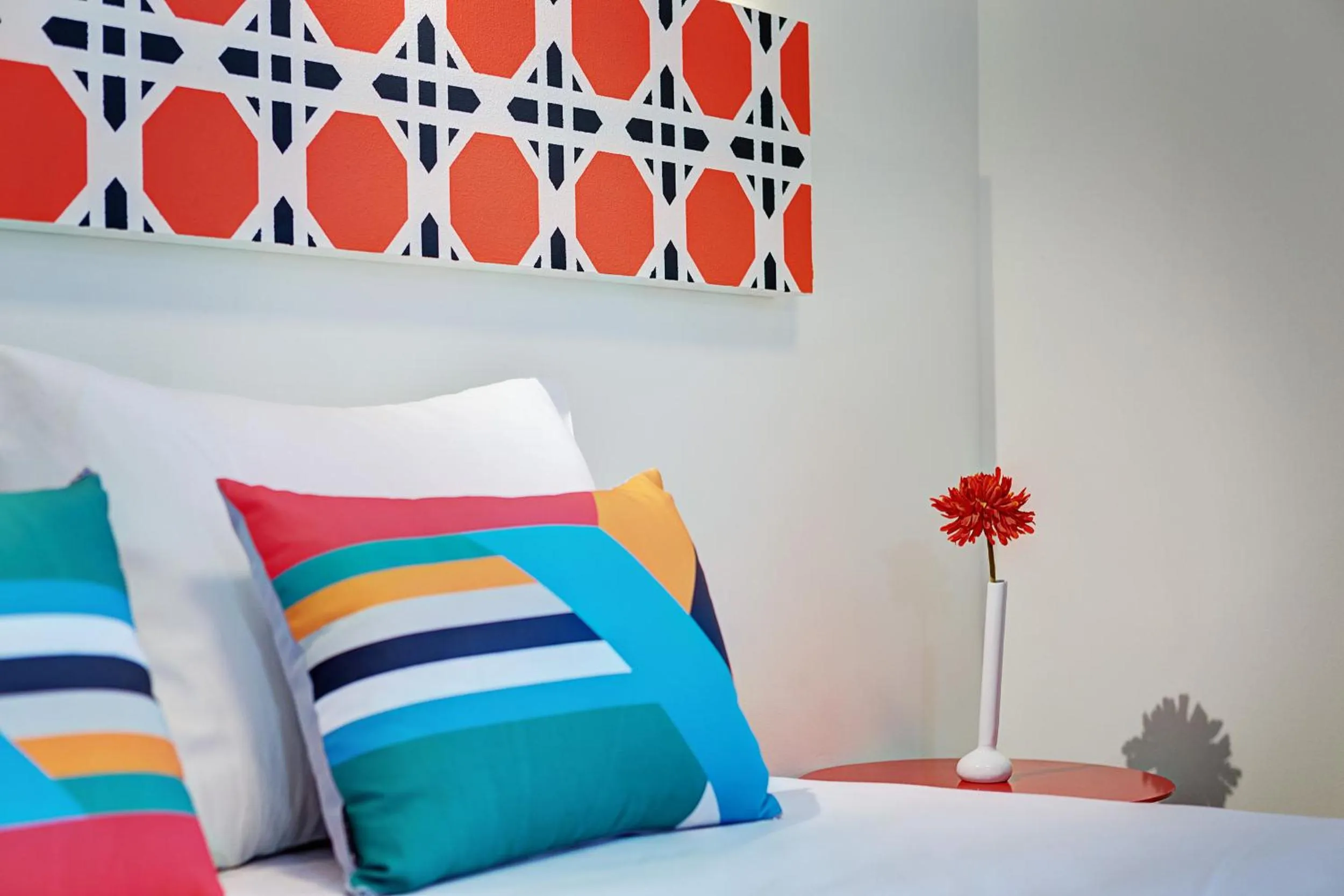 Decorative detail, Bed in Colors Ladadika Thessaloniki