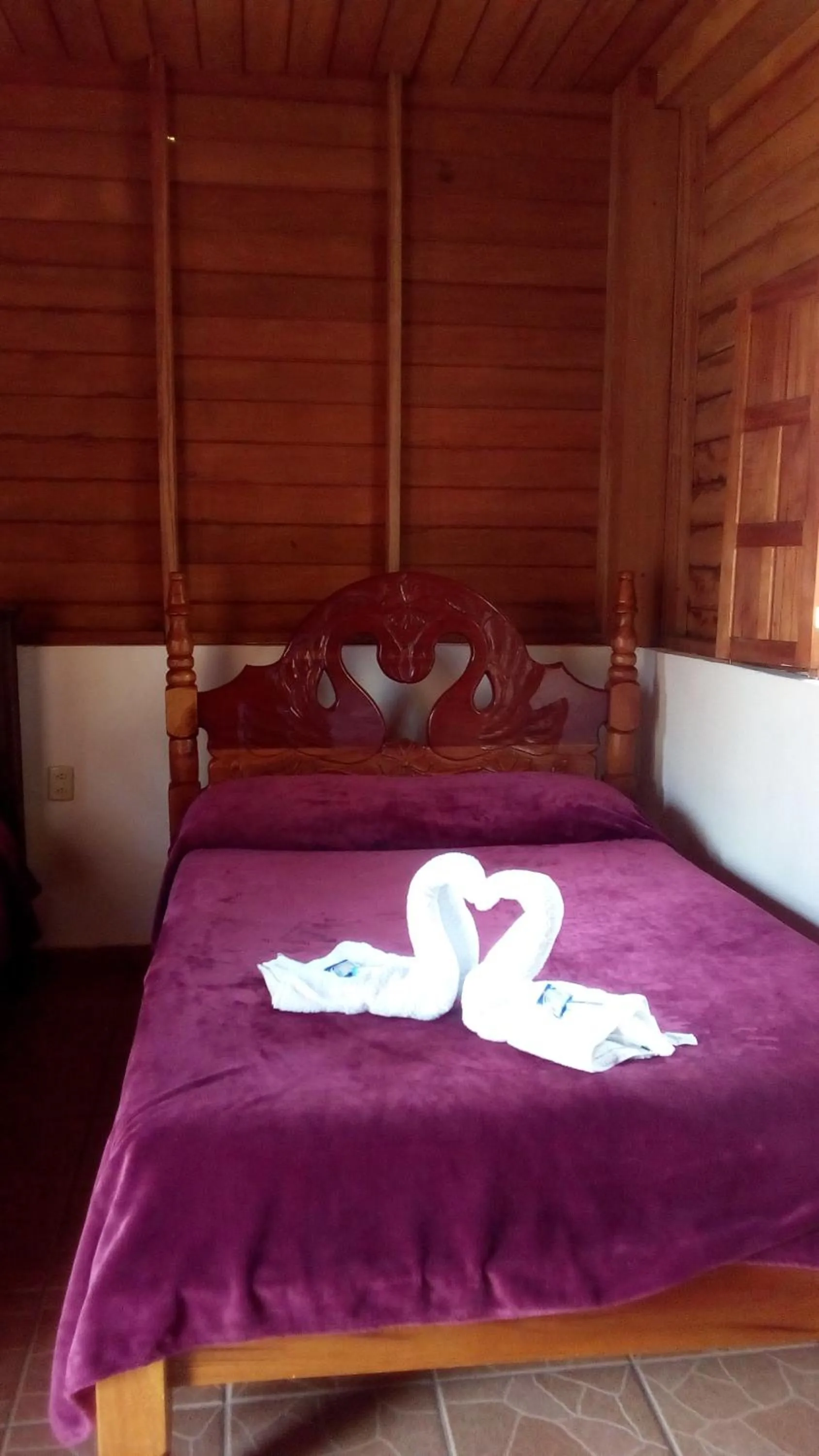 Bed in Ciudad de Las Rocas