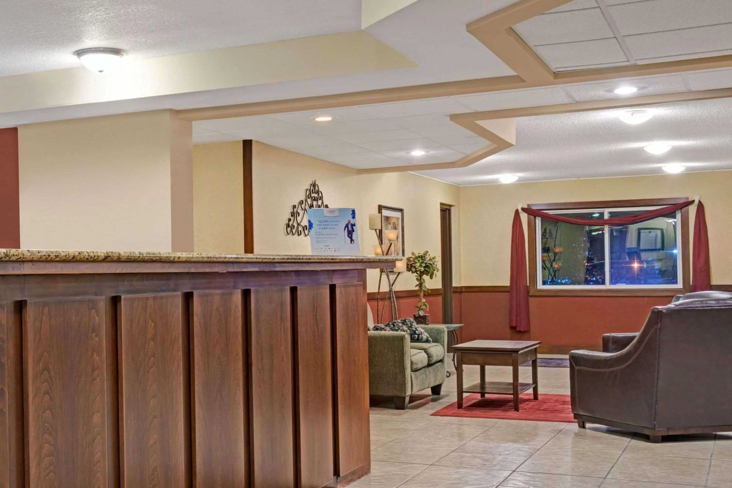 Lobby or reception in Super 8 by Wyndham Monticello
