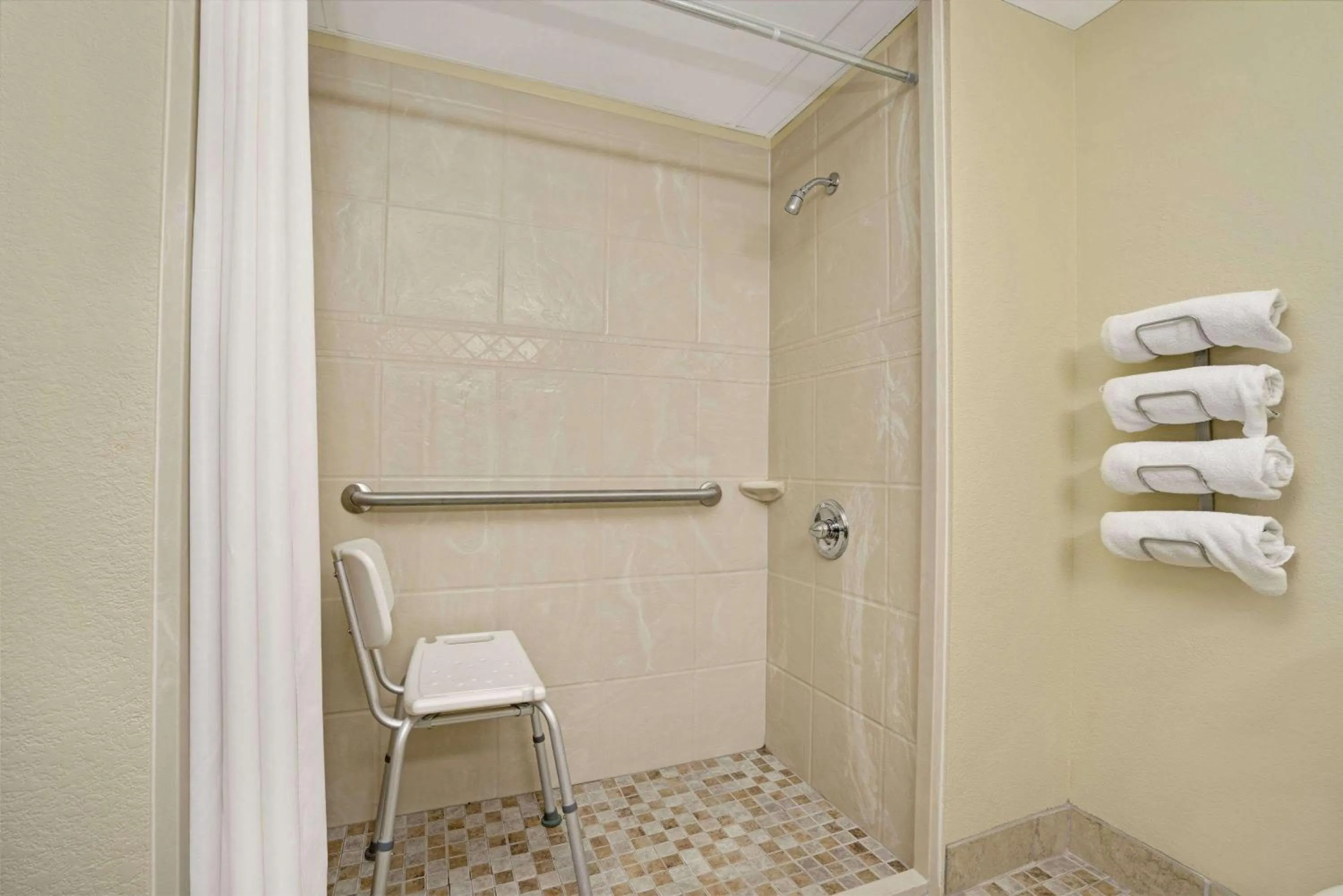 Bathroom in Super 8 by Wyndham Monticello