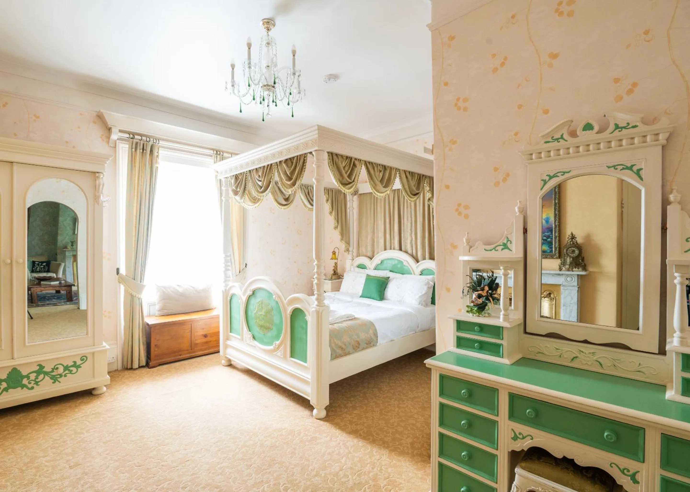 Bedroom, Bed in Enchanted Manor