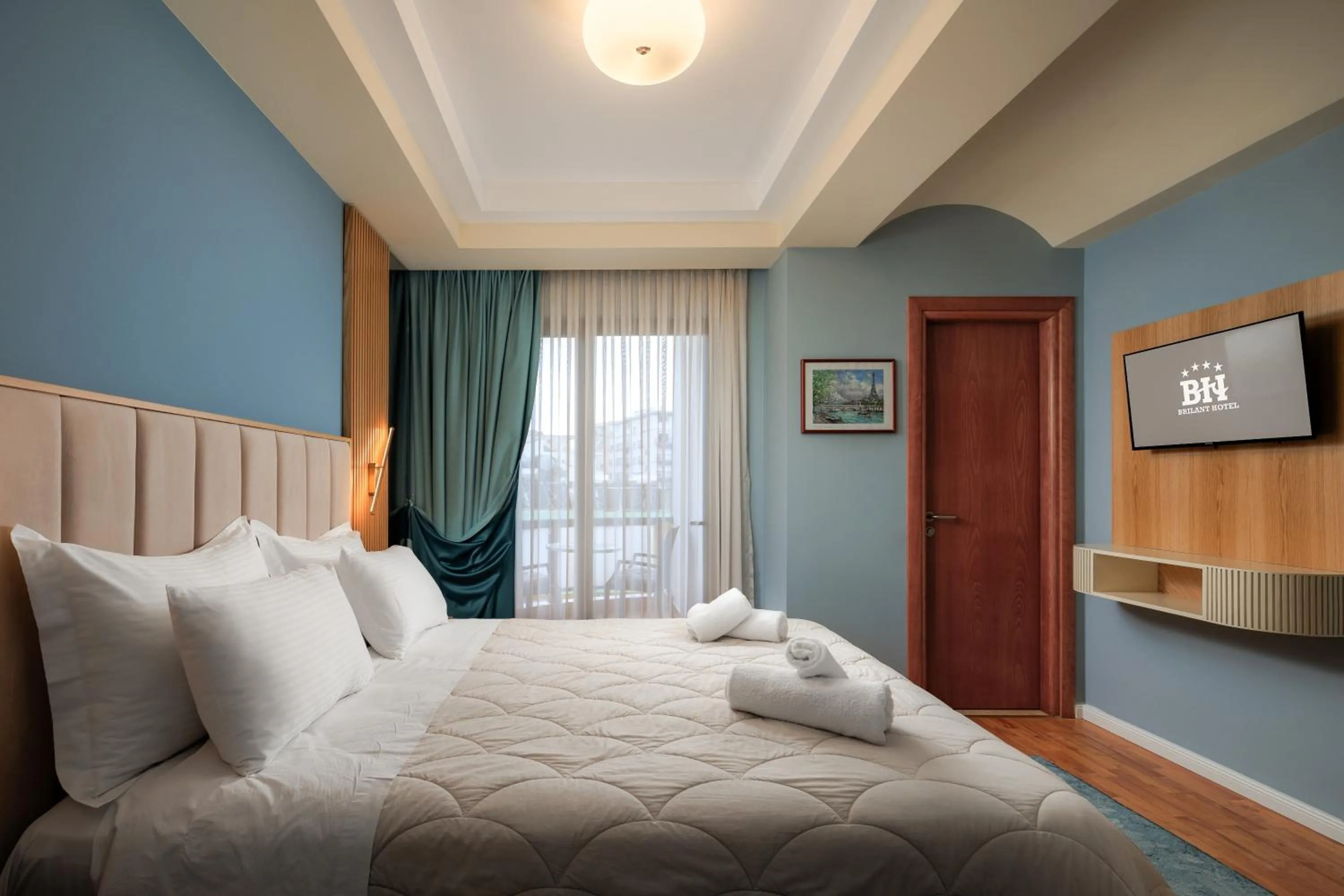Bed in Hotel Brilant Saranda
