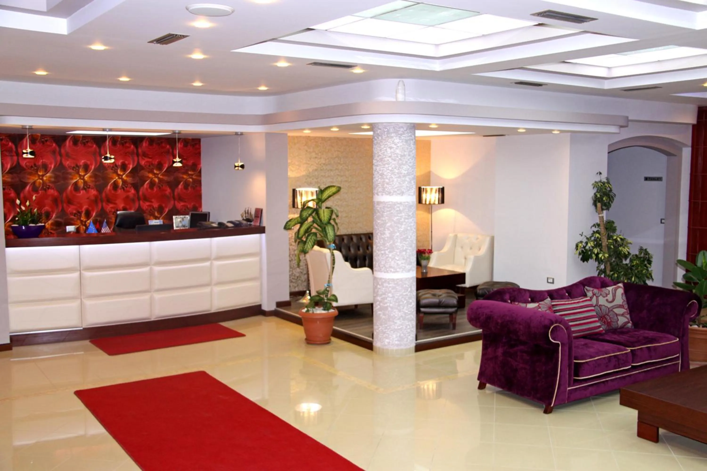 Lobby or reception in Hotel Brilant Saranda