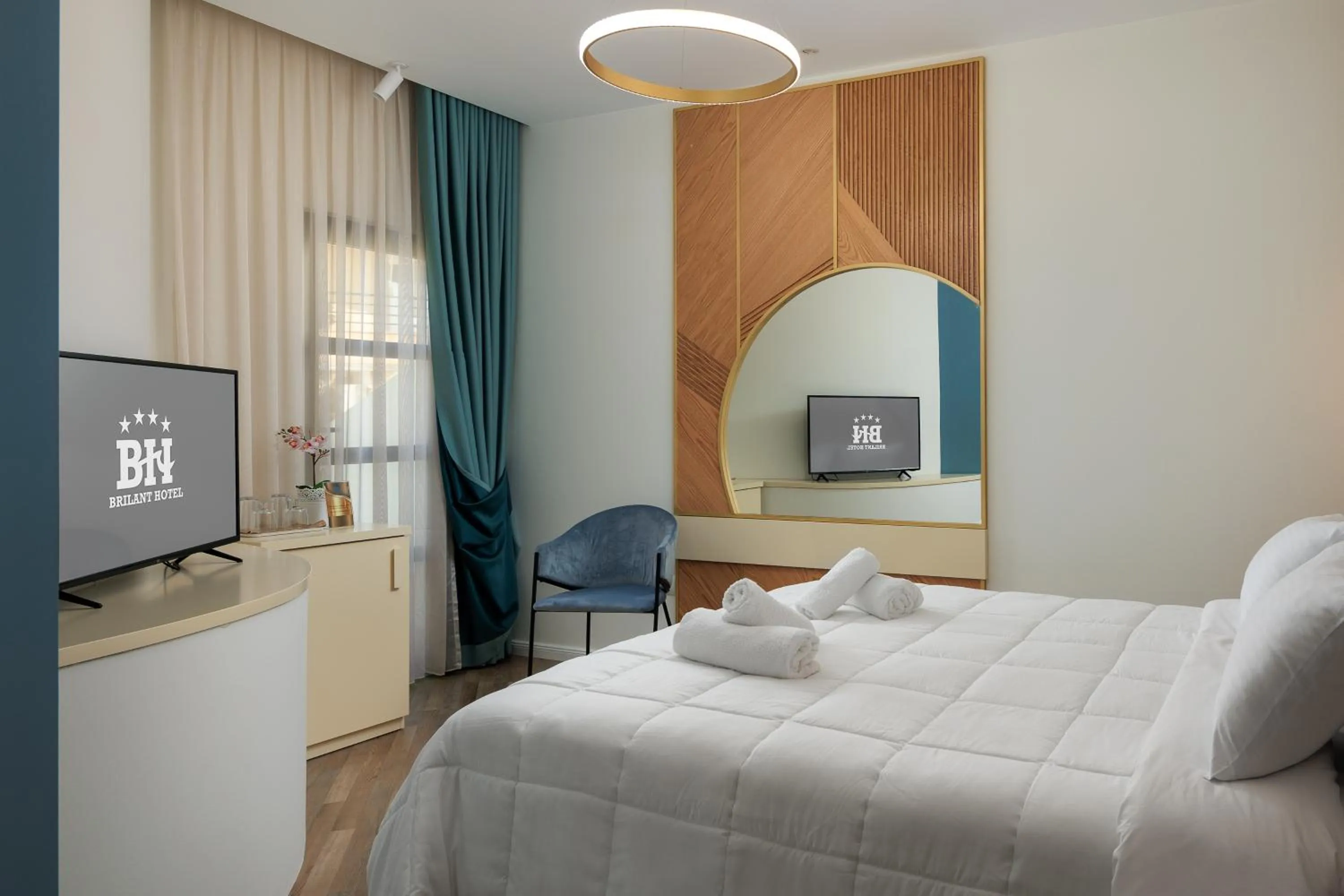 Bed in Hotel Brilant Saranda