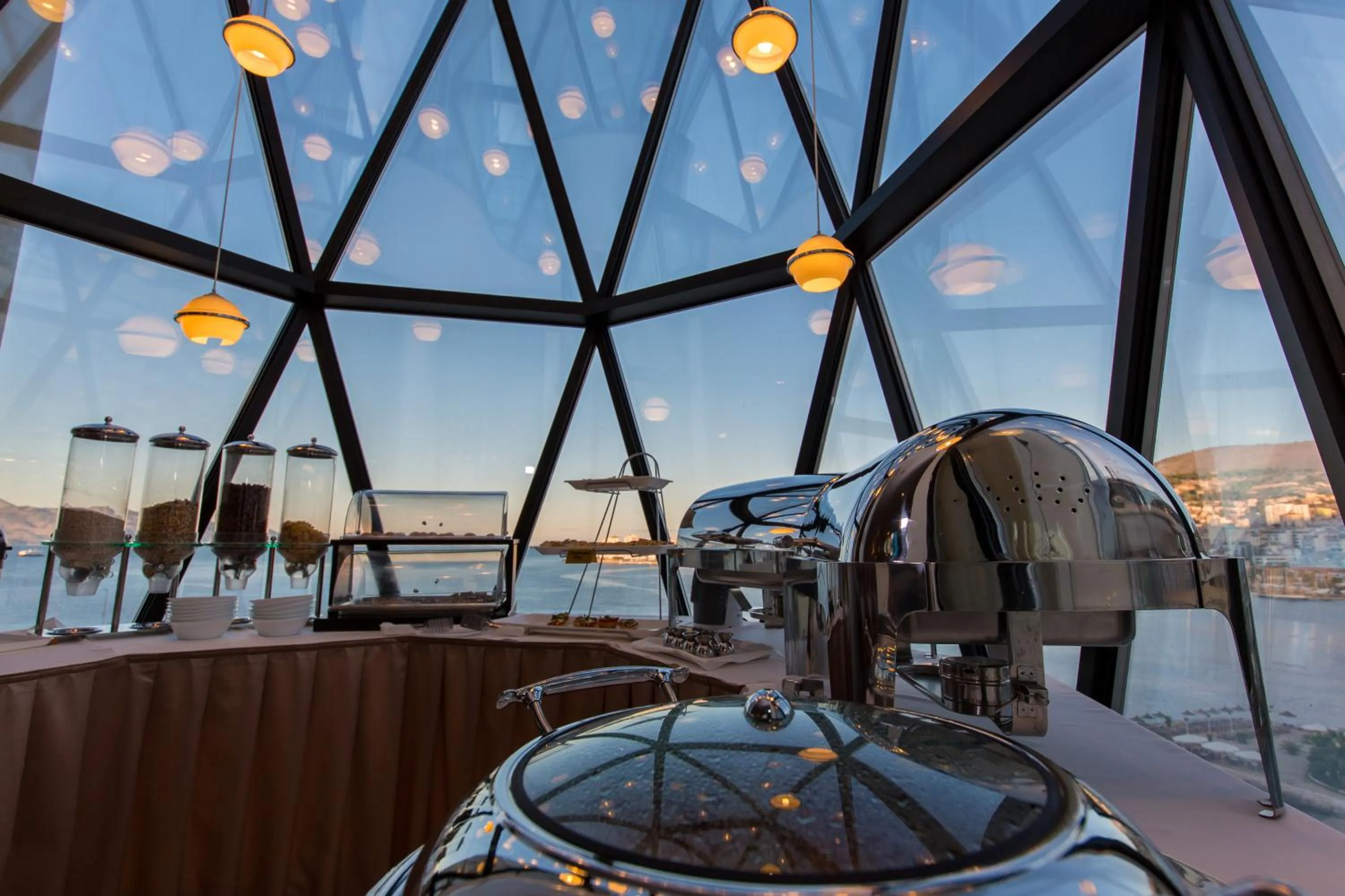 Breakfast in Hotel Brilant Saranda