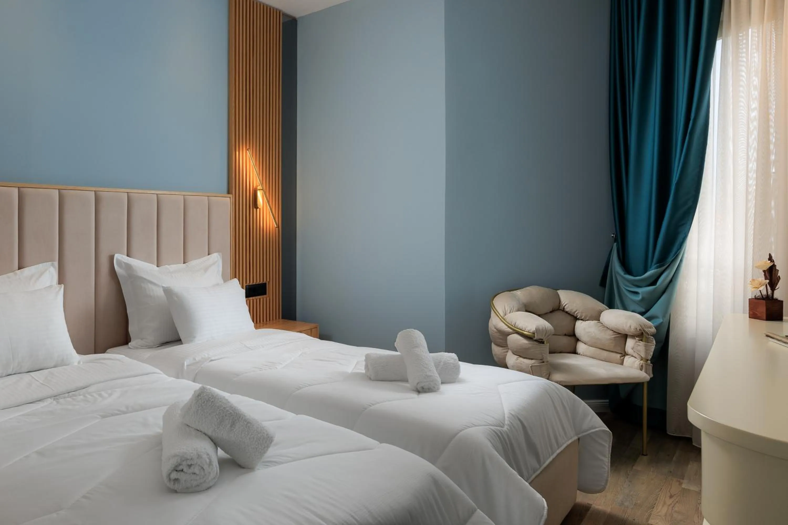 Bed in Hotel Brilant Saranda