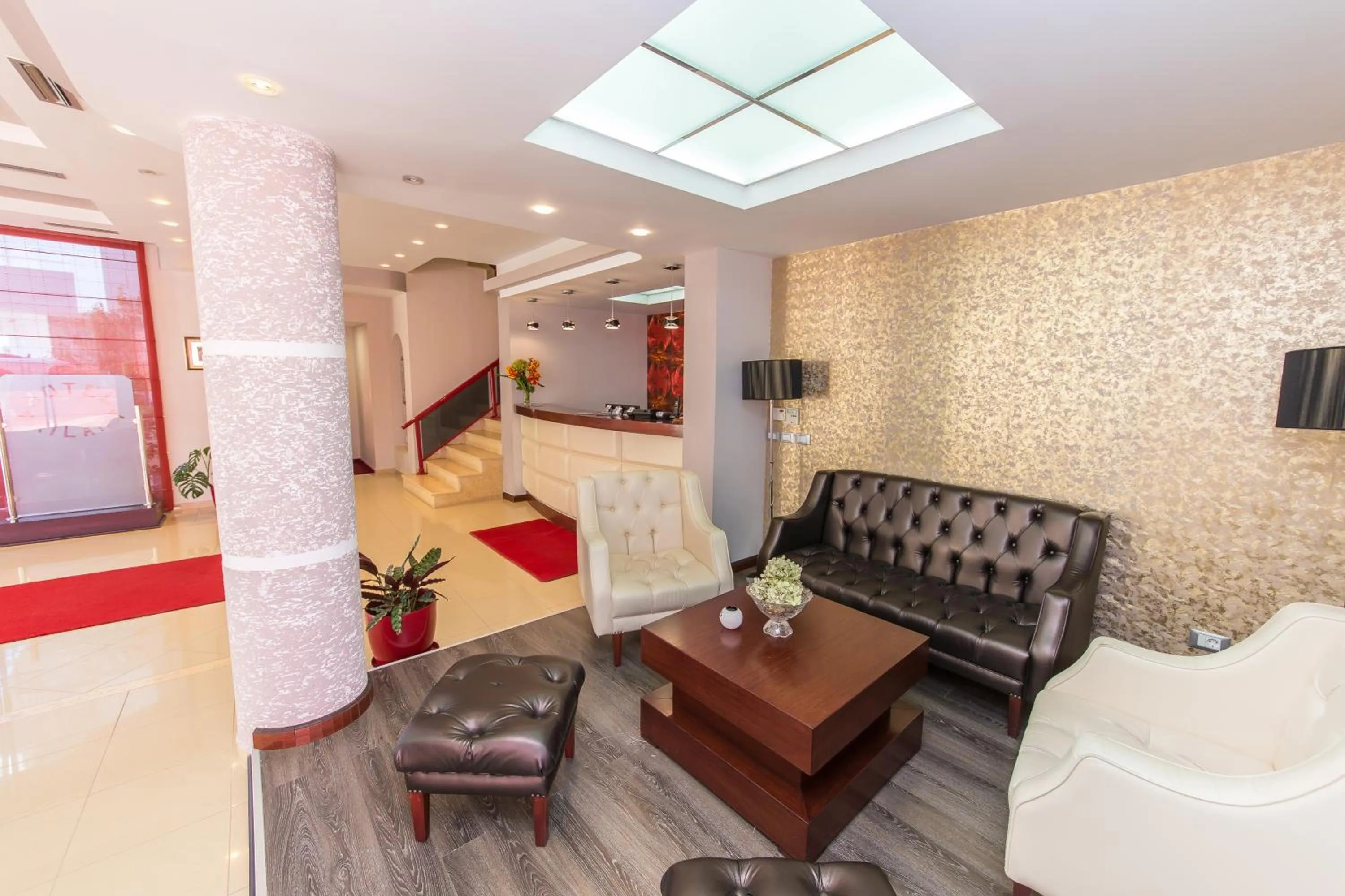 Lobby or reception in Hotel Brilant Saranda