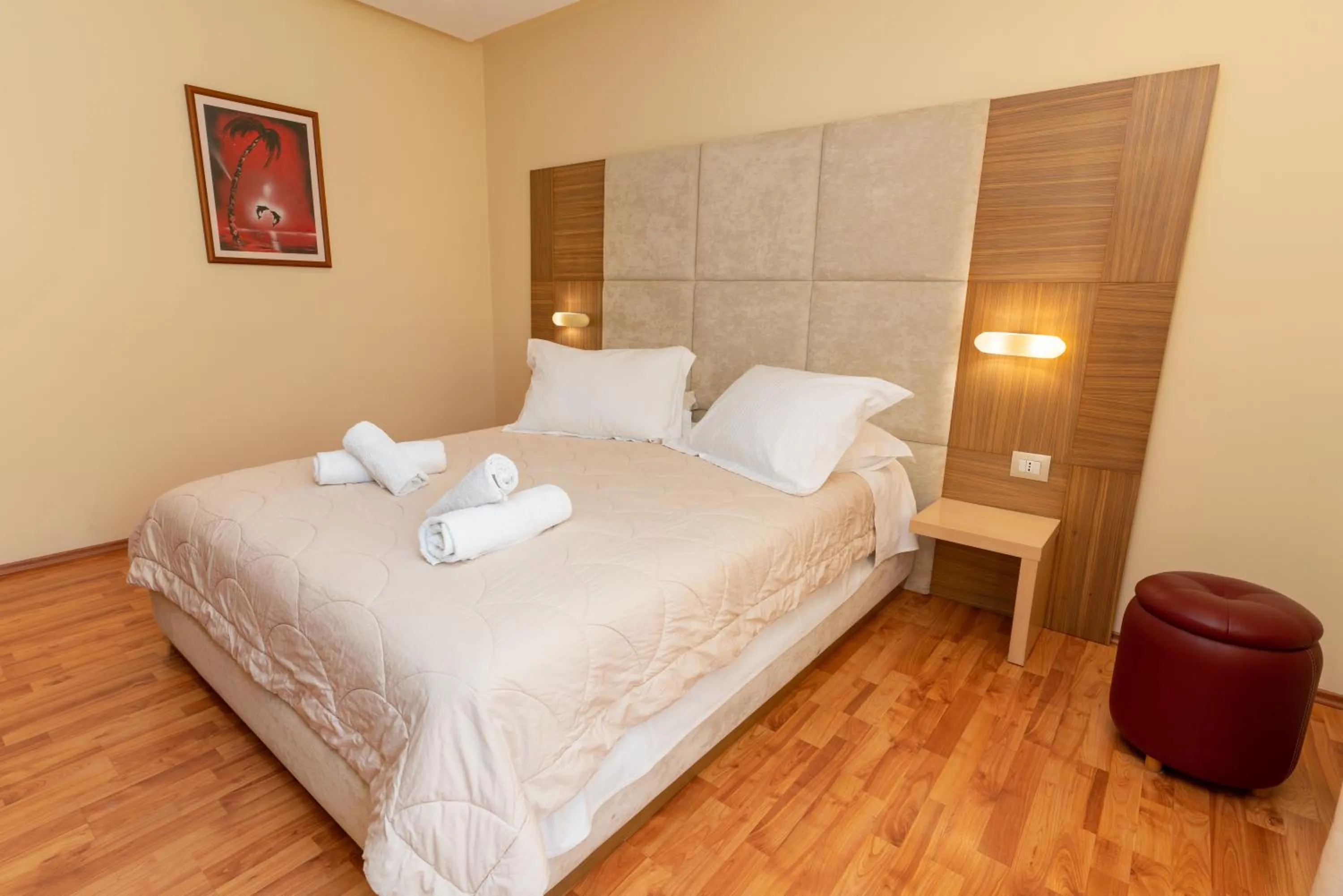 Photo of the whole room, Bed in Hotel Brilant Saranda