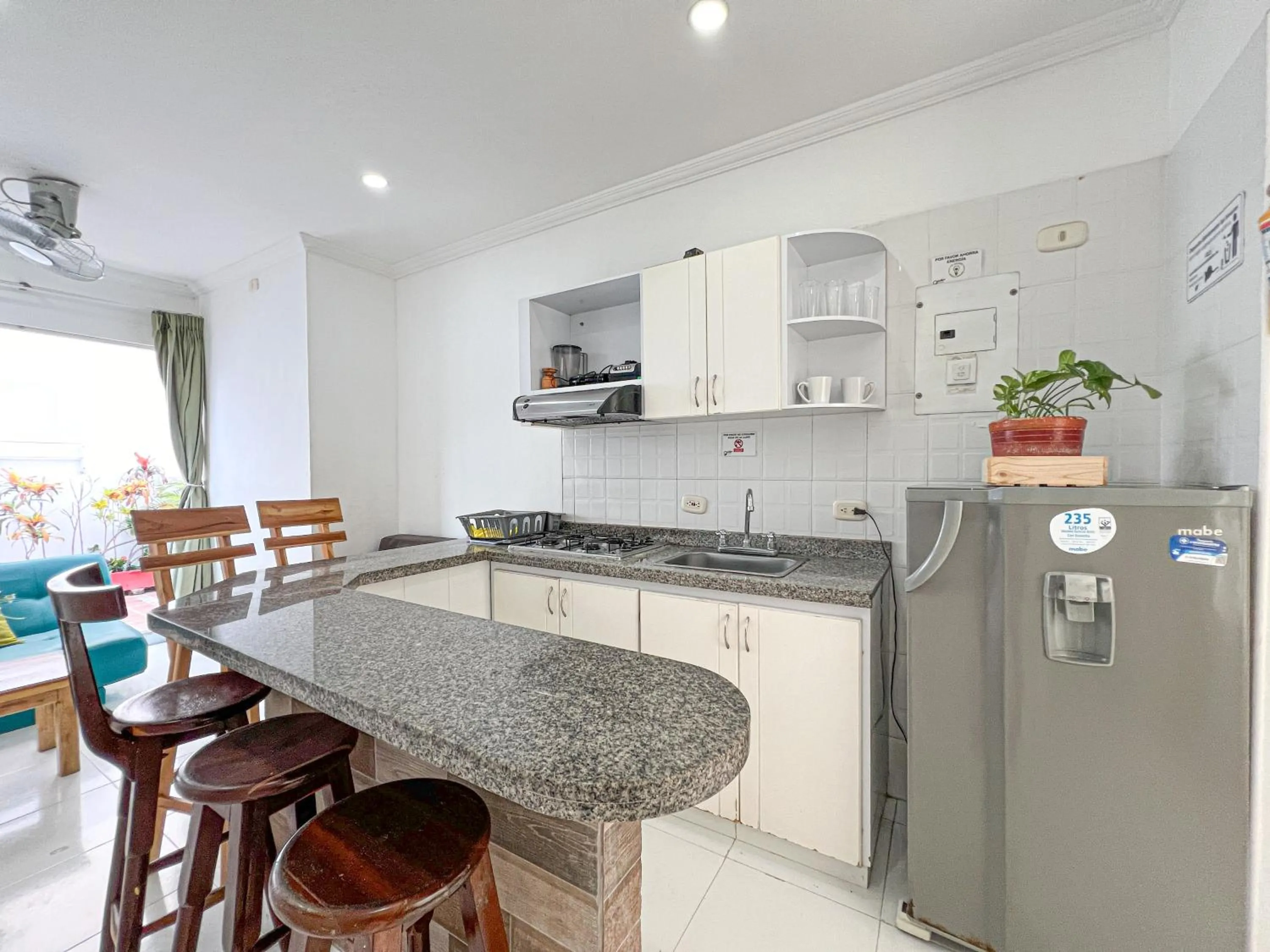 Living room in Apartamentos Playa Rodadero