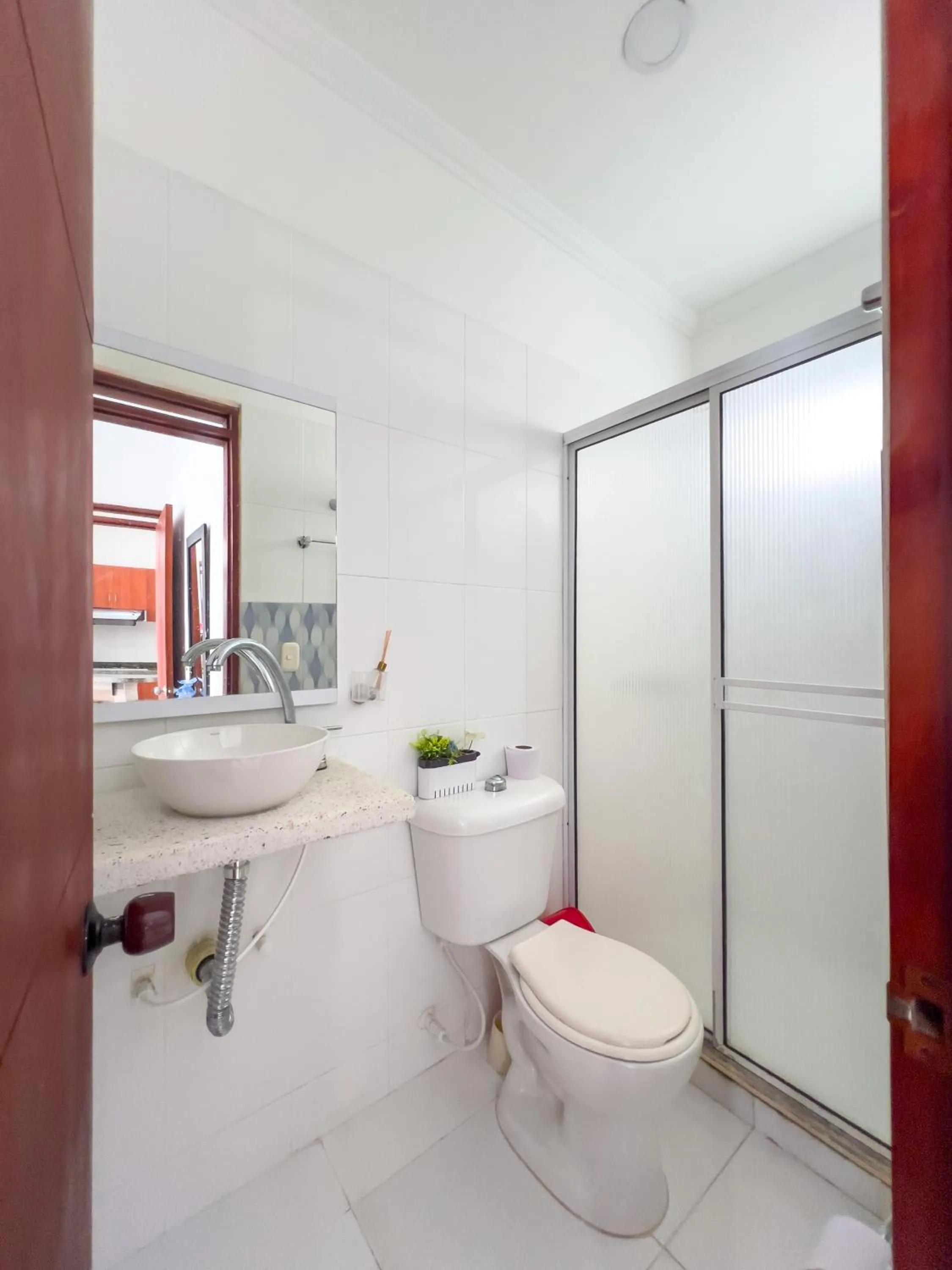 Bathroom in Apartamentos Playa Rodadero