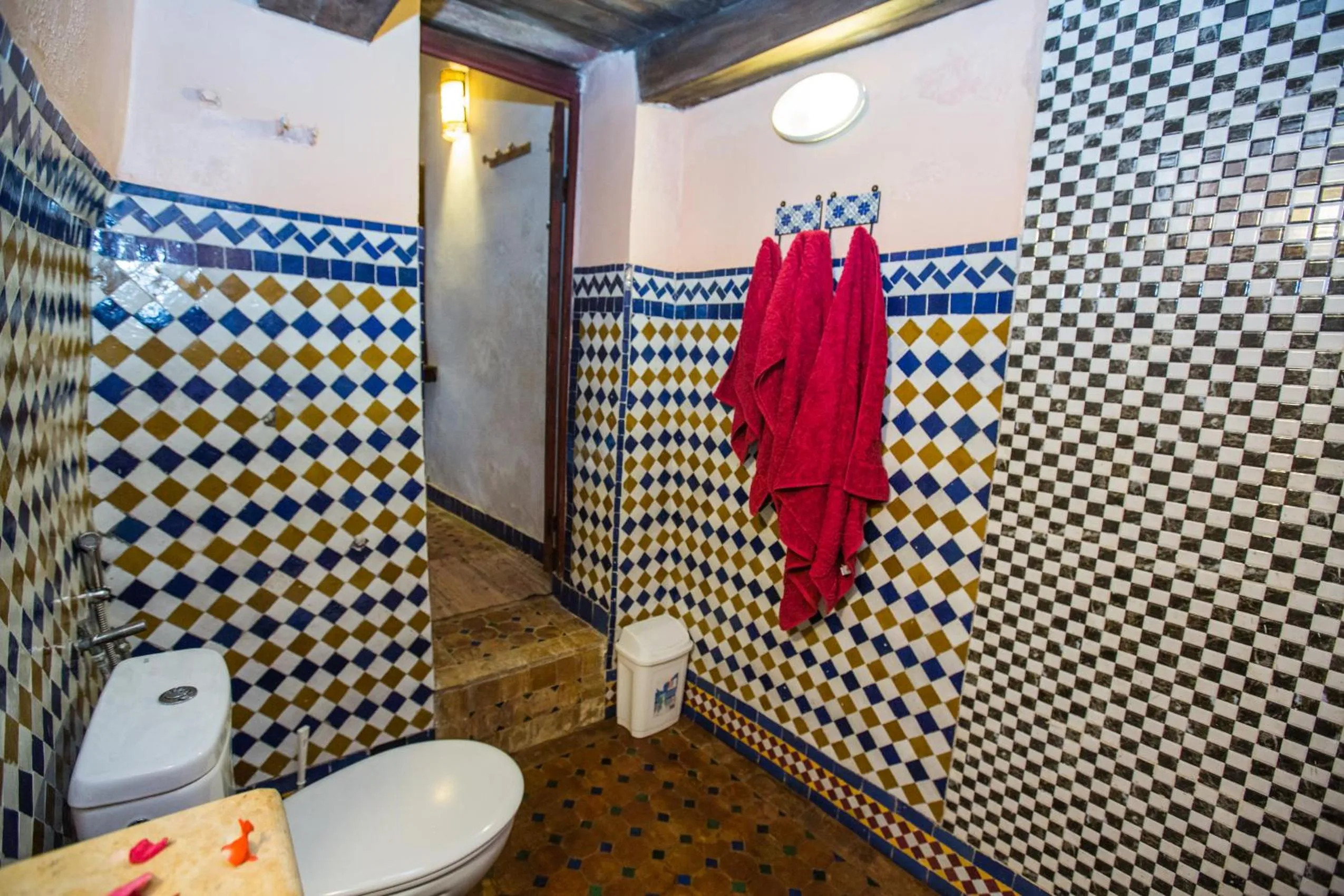 Bathroom in Riad Zina Fes - Elegance in the Heart of Fes
