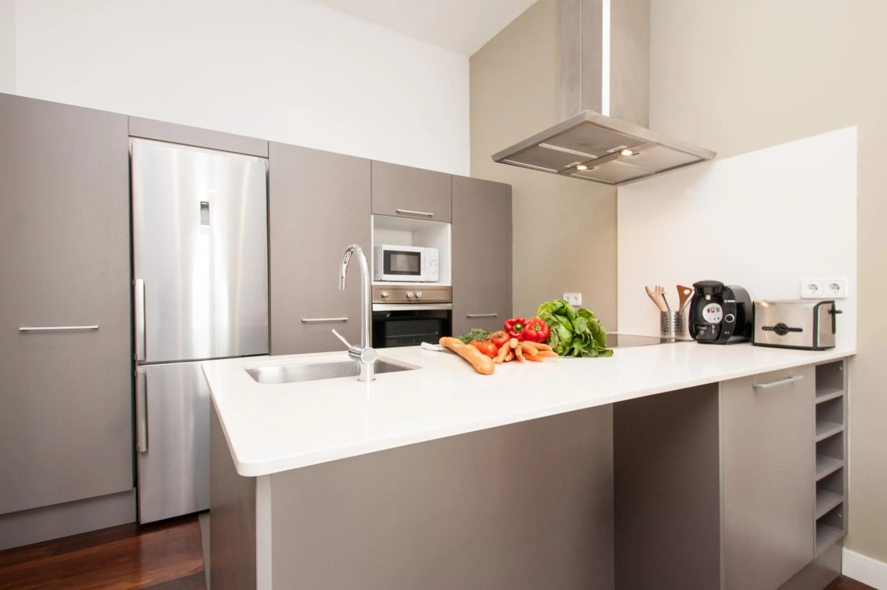 Kitchen or kitchenette in BCN Apartments 41