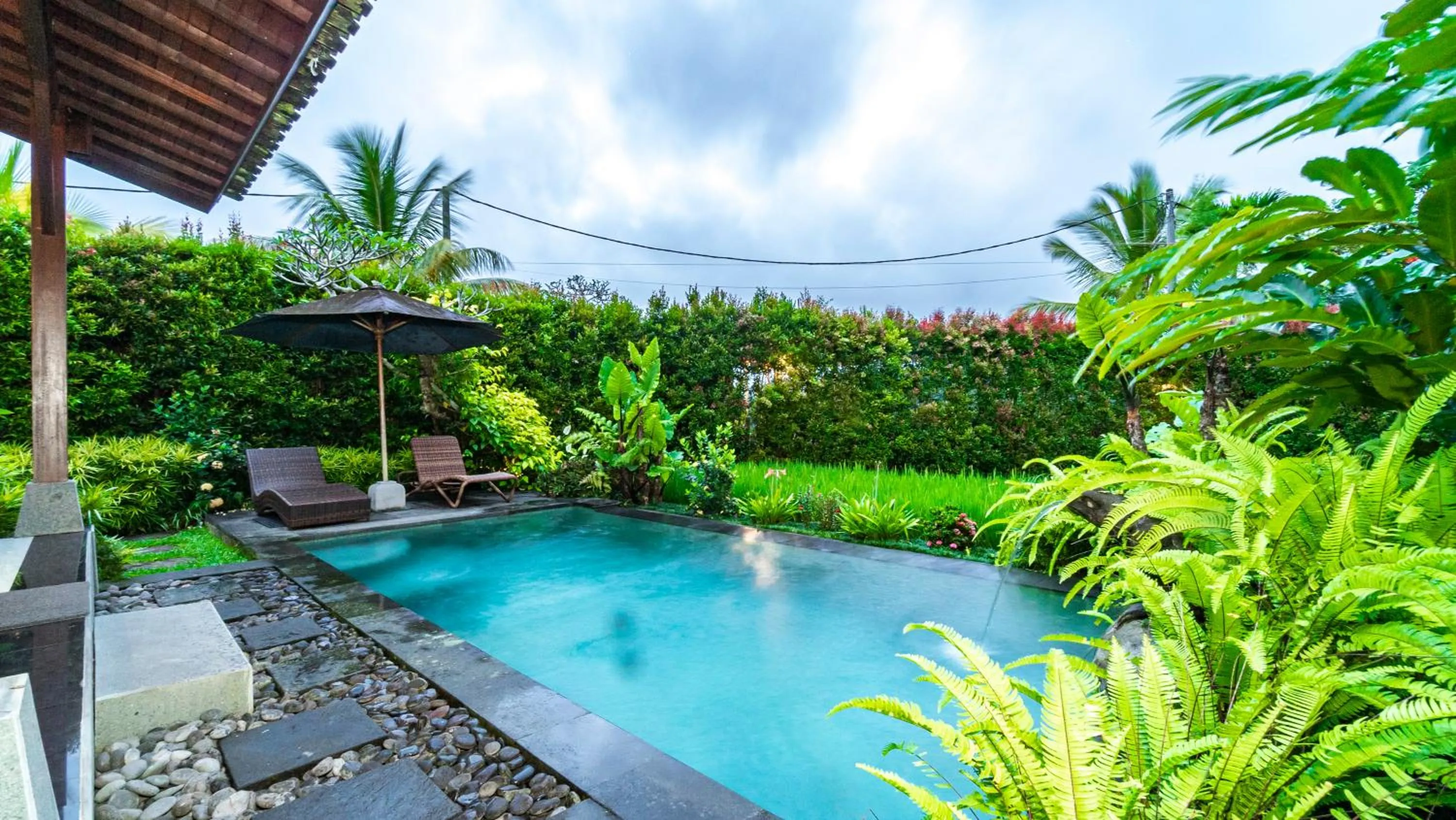 Natural landscape in Uma Kakul Villas