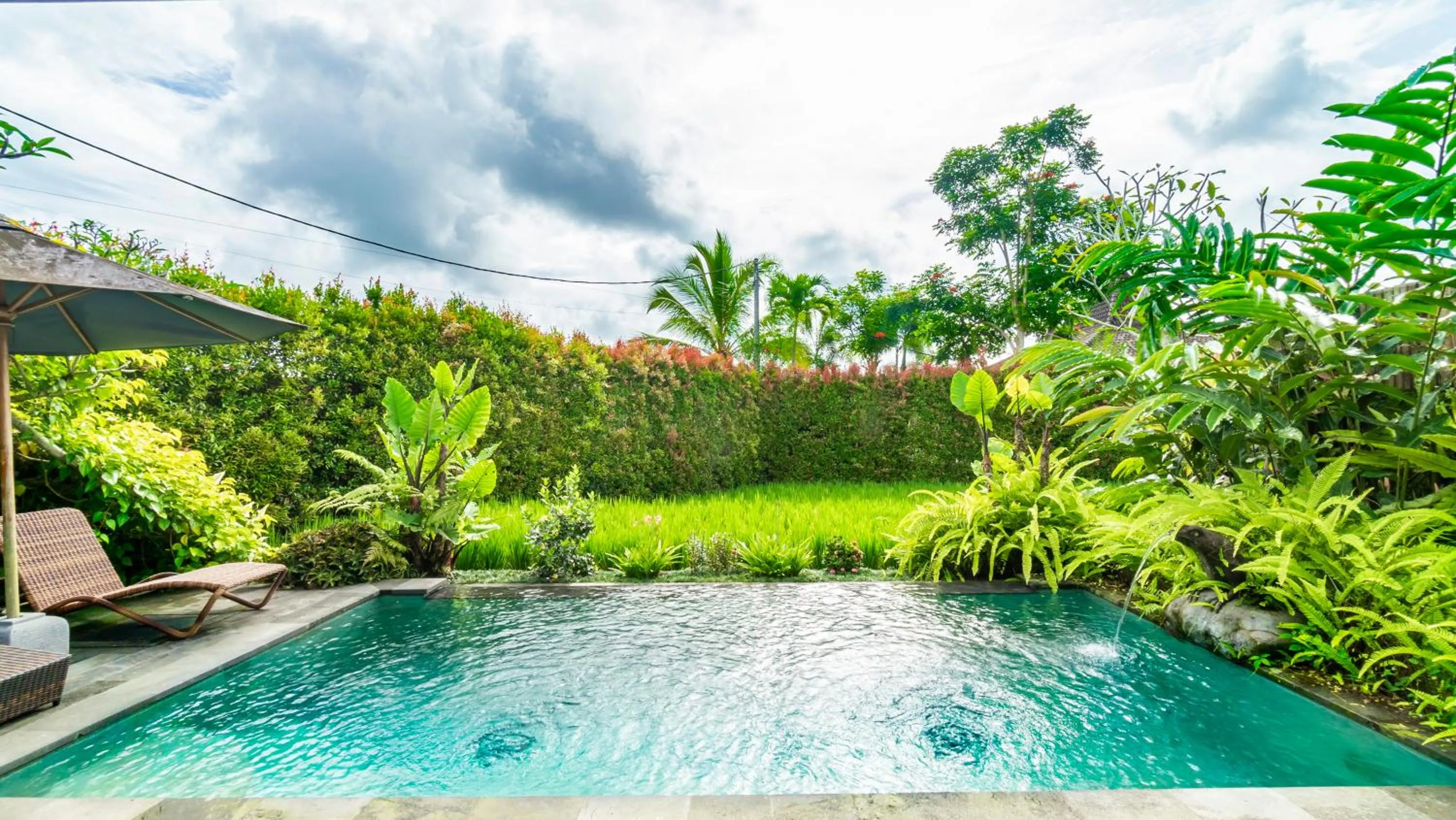 Natural landscape in Uma Kakul Villas