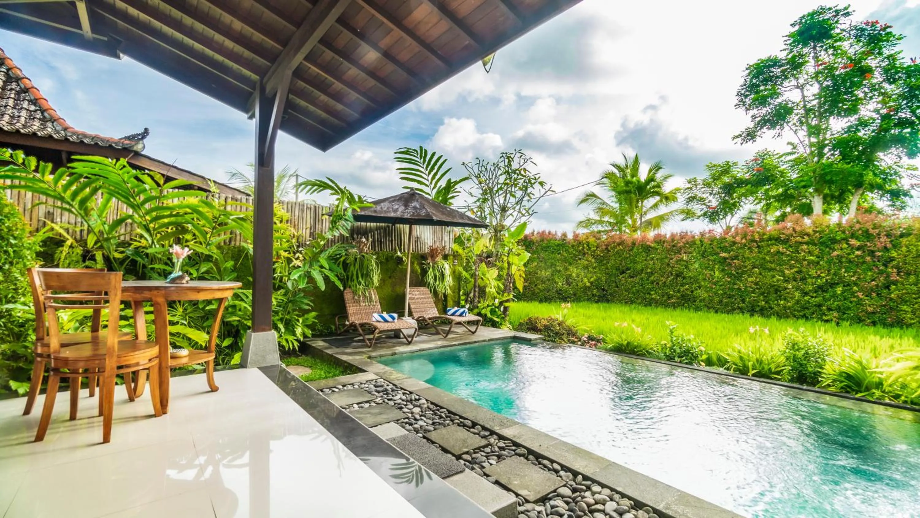 Natural landscape in Uma Kakul Villas