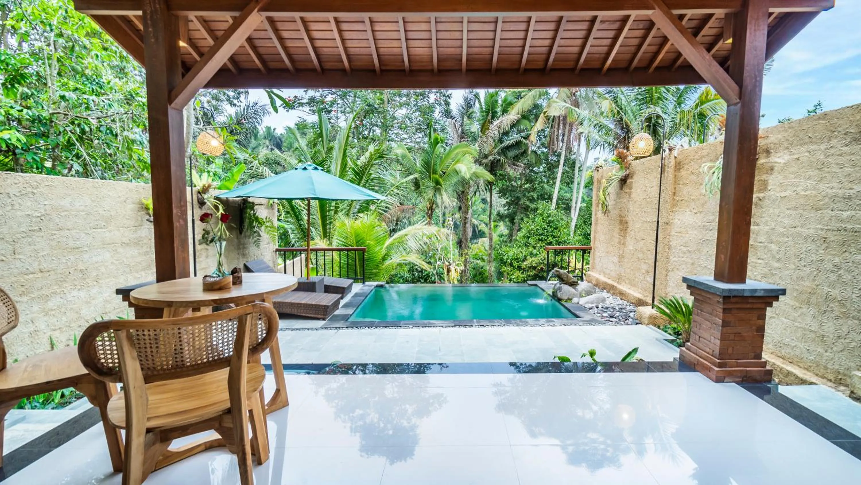 Natural landscape in Uma Kakul Villas