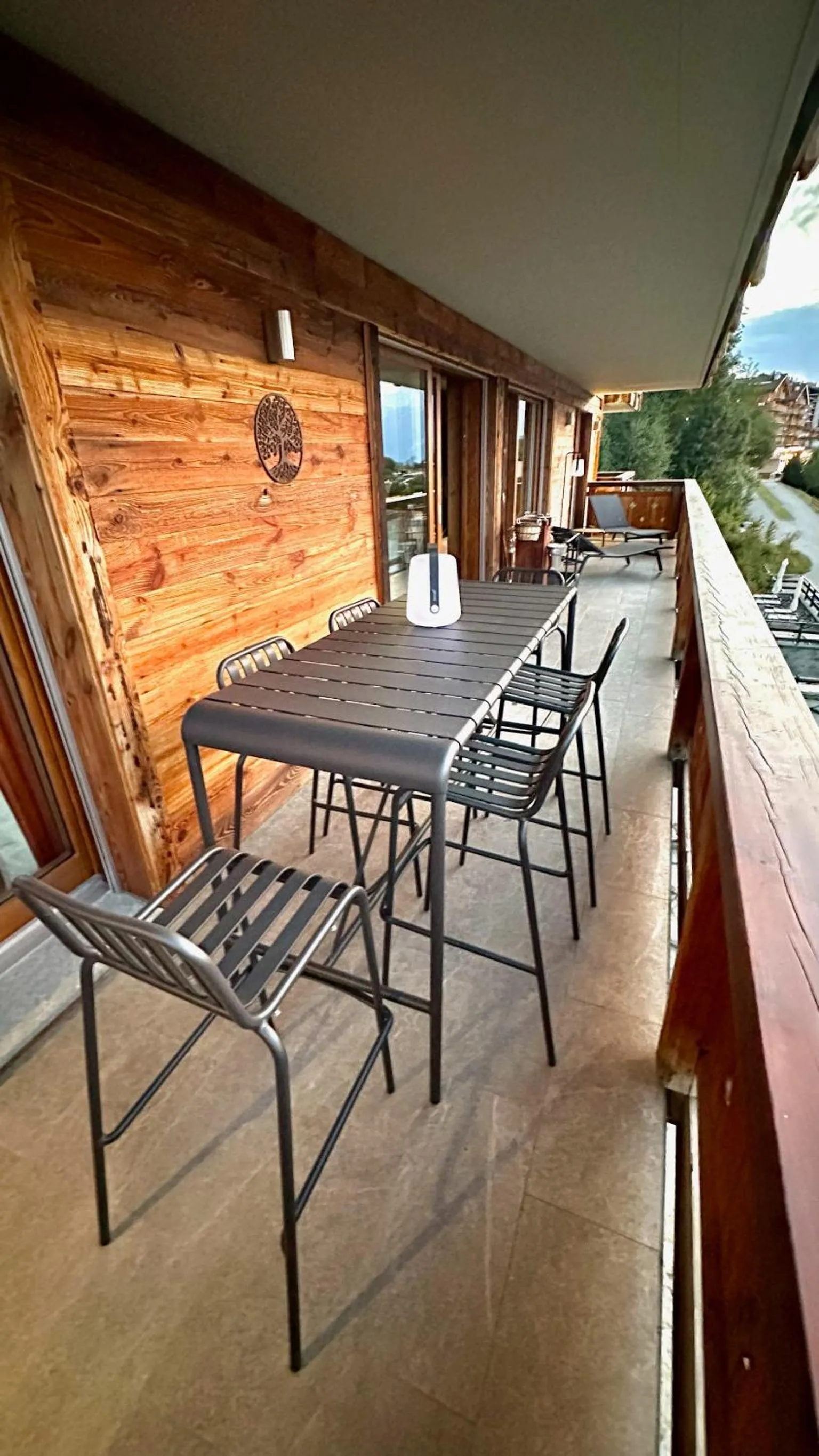 Balcony/Terrace in Nendaz 4 Vallées & SPA 4* Superior