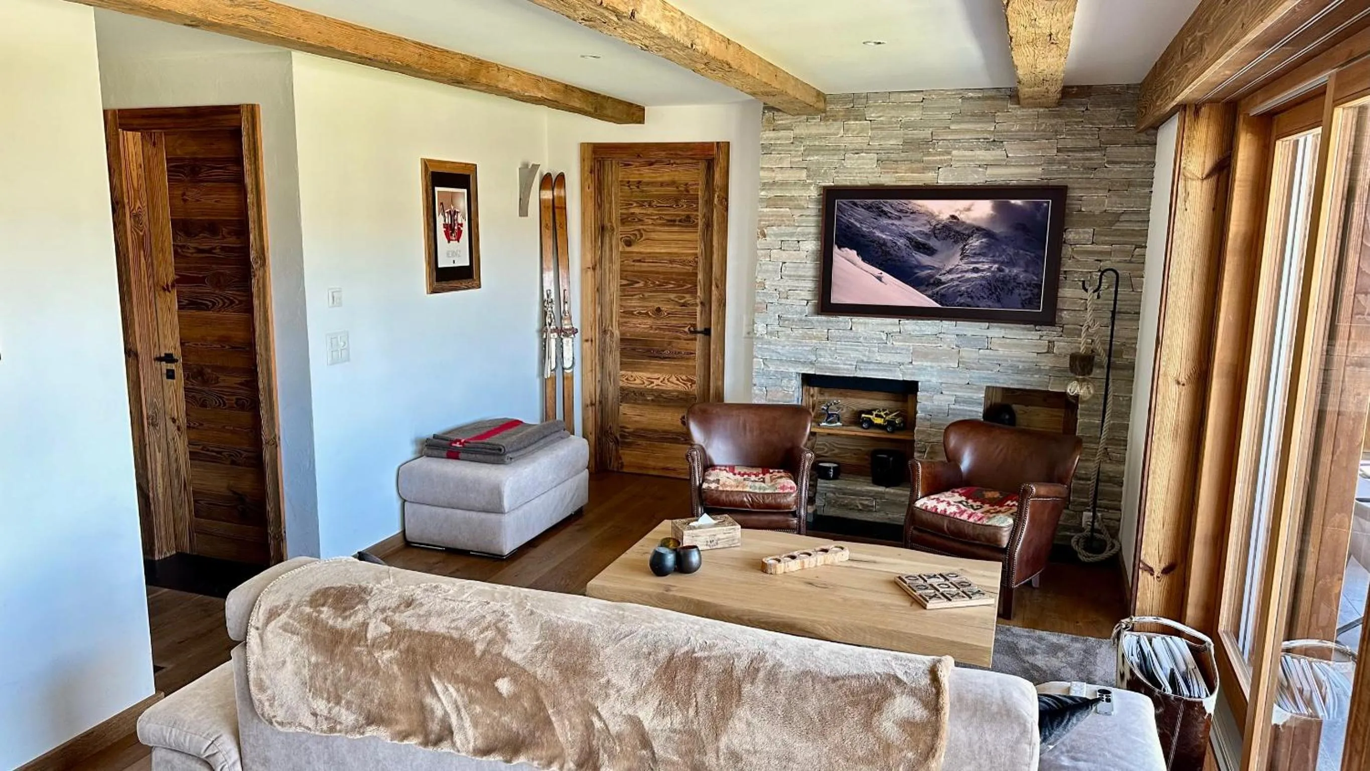 Living room in Nendaz 4 Vallées & SPA 4* Superior