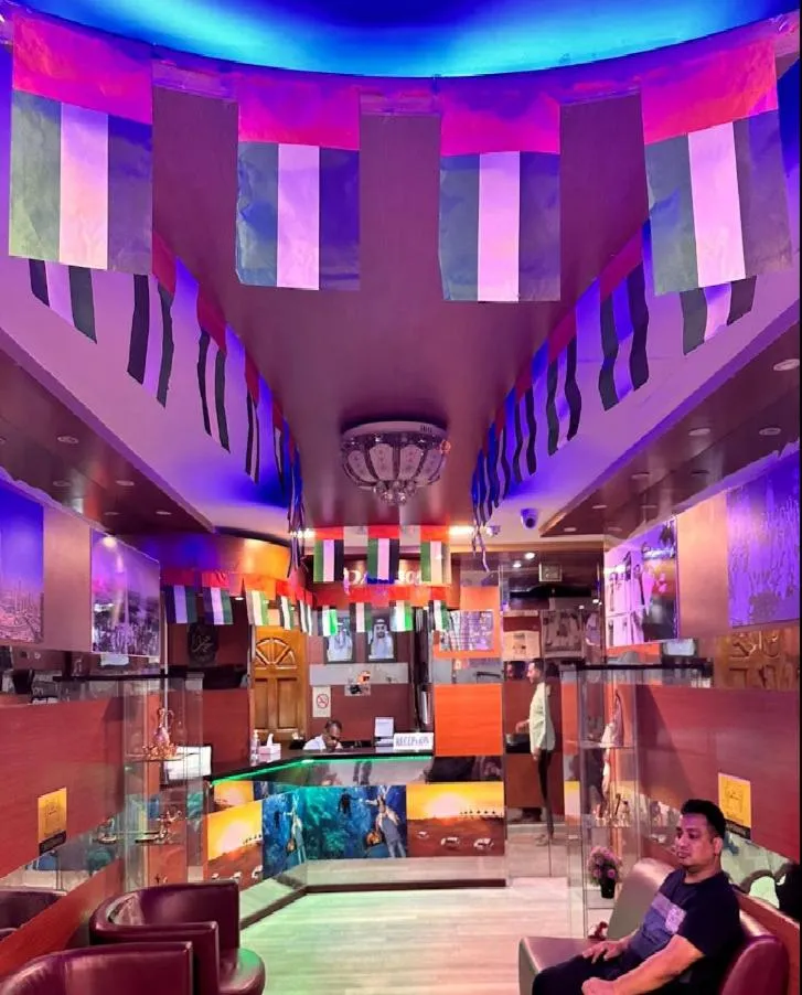 Lobby or reception in Parasol Hotel