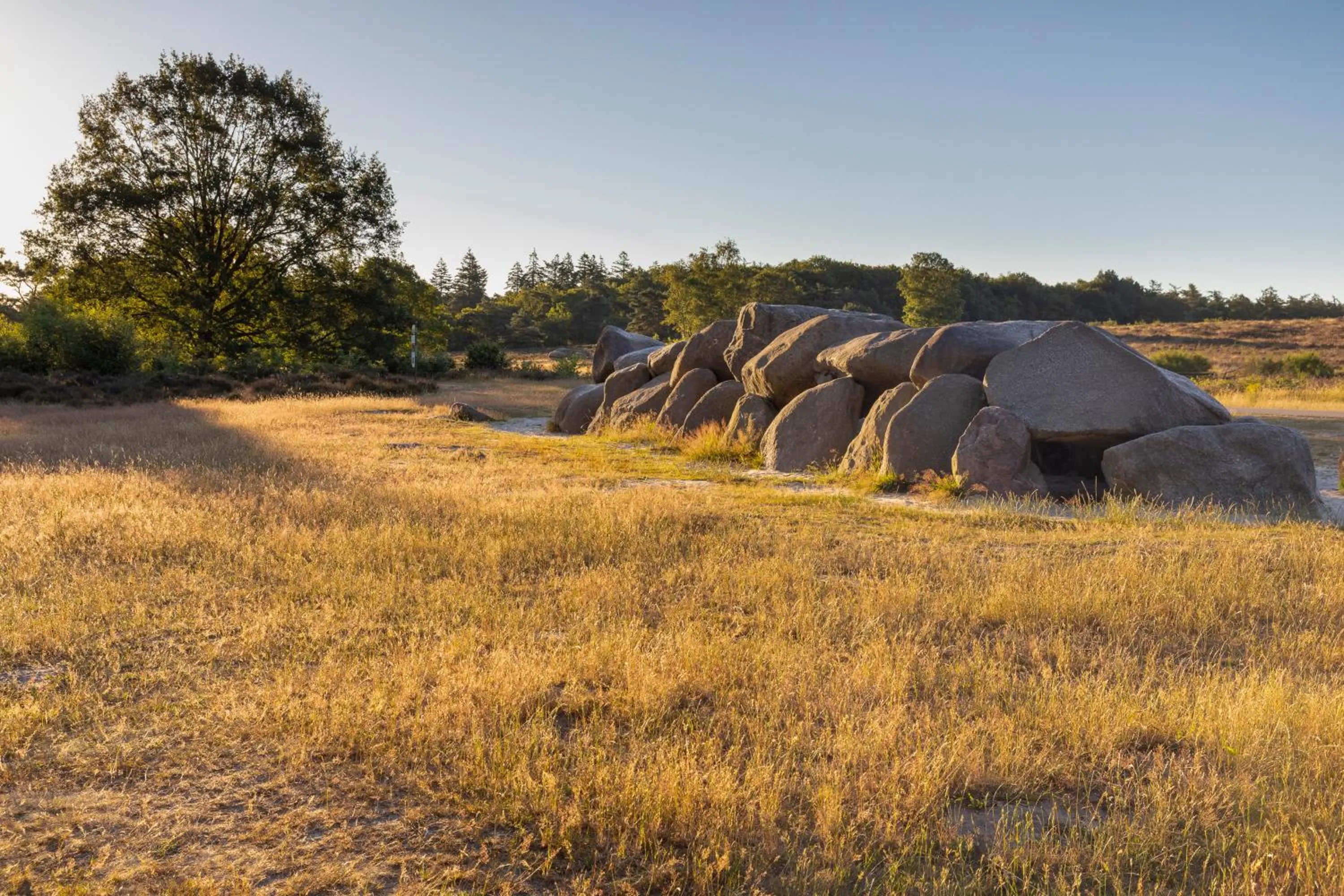 Natural landscape in De Veurdeale